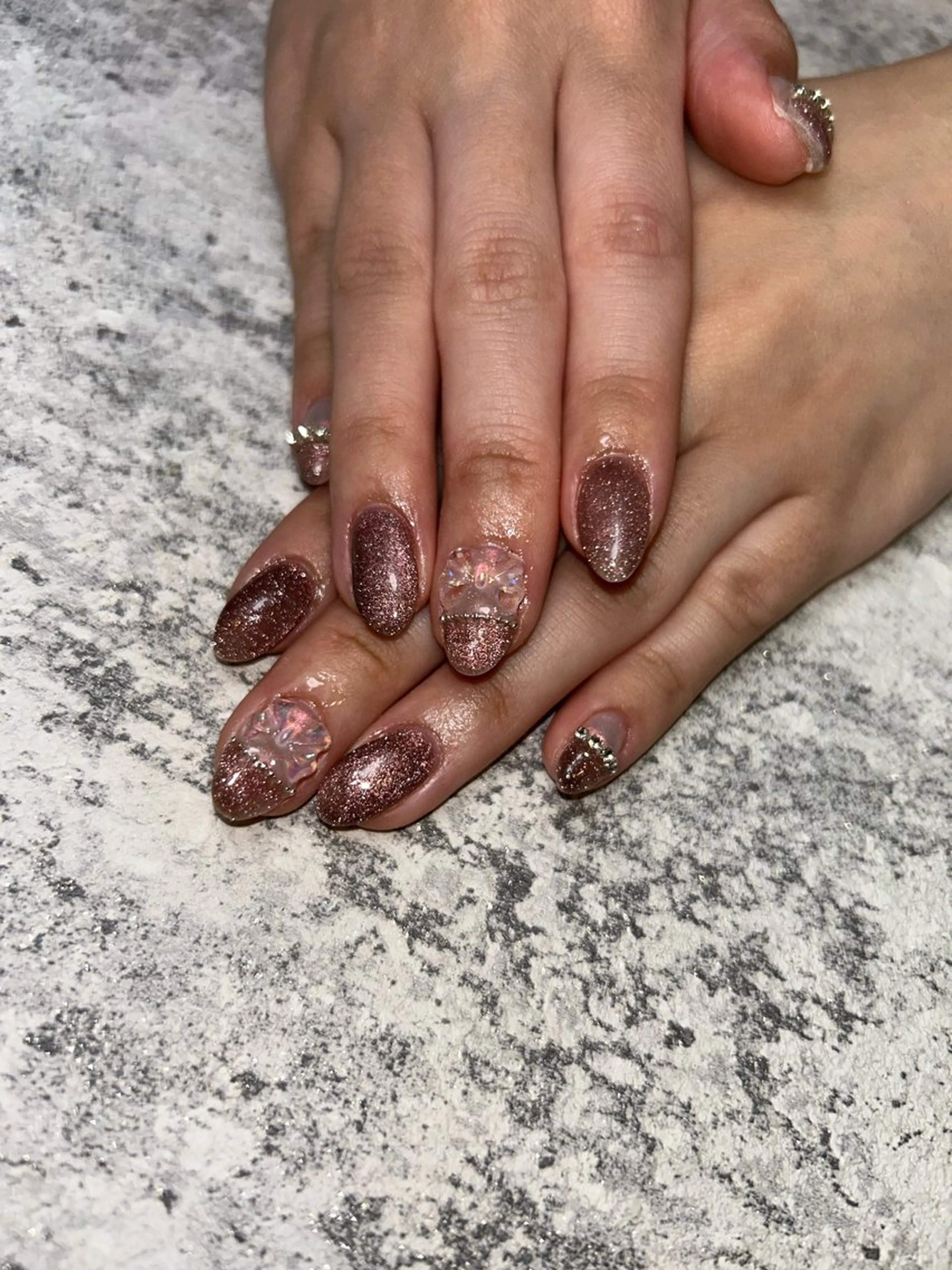 ネイル ワンホンネイル ネイルサロンmuumii所属・東十条muumii ネイルまつ毛のネイルデザイン