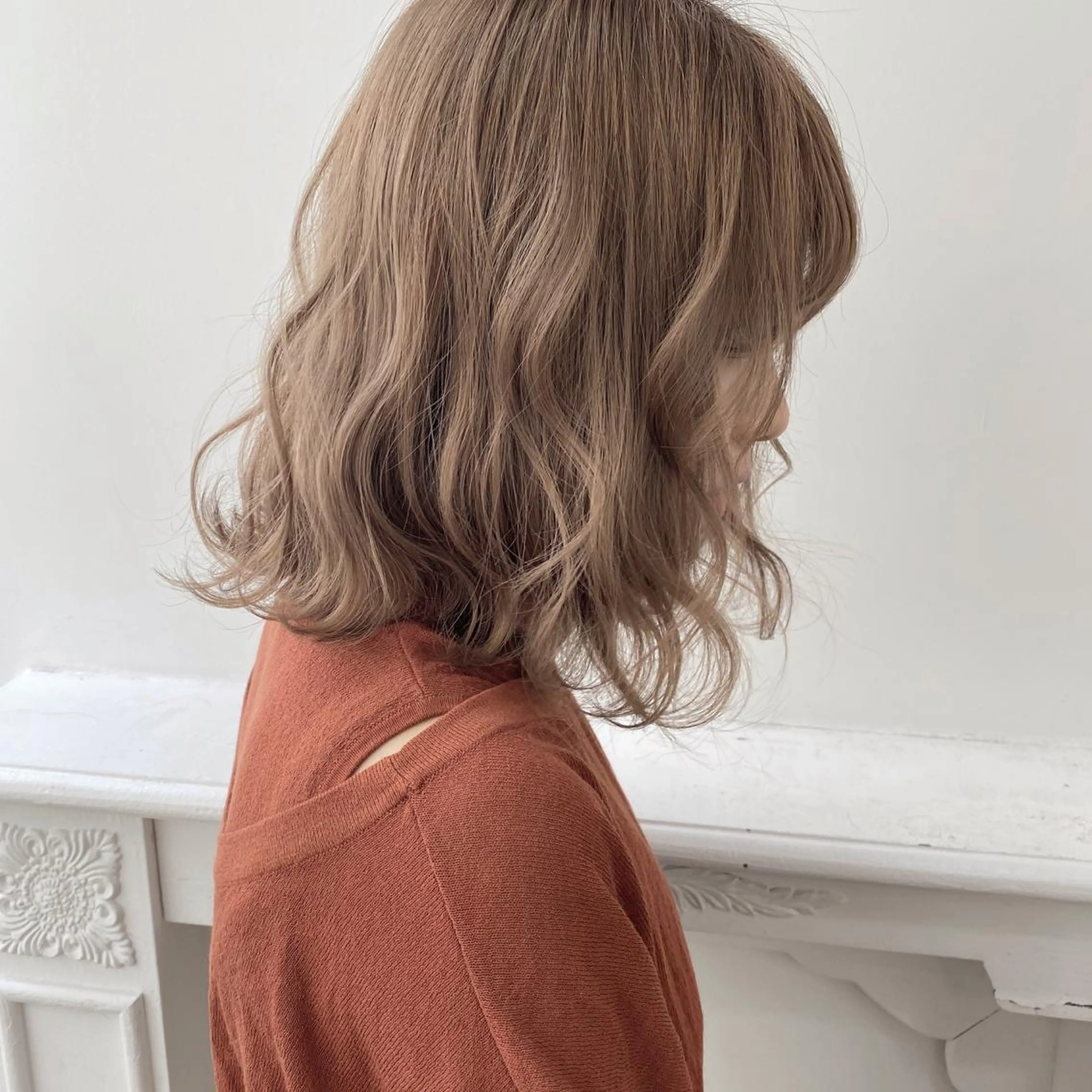 ミディアム カラー 💐KAYLEE💐 bycuracionのヘアスタイル