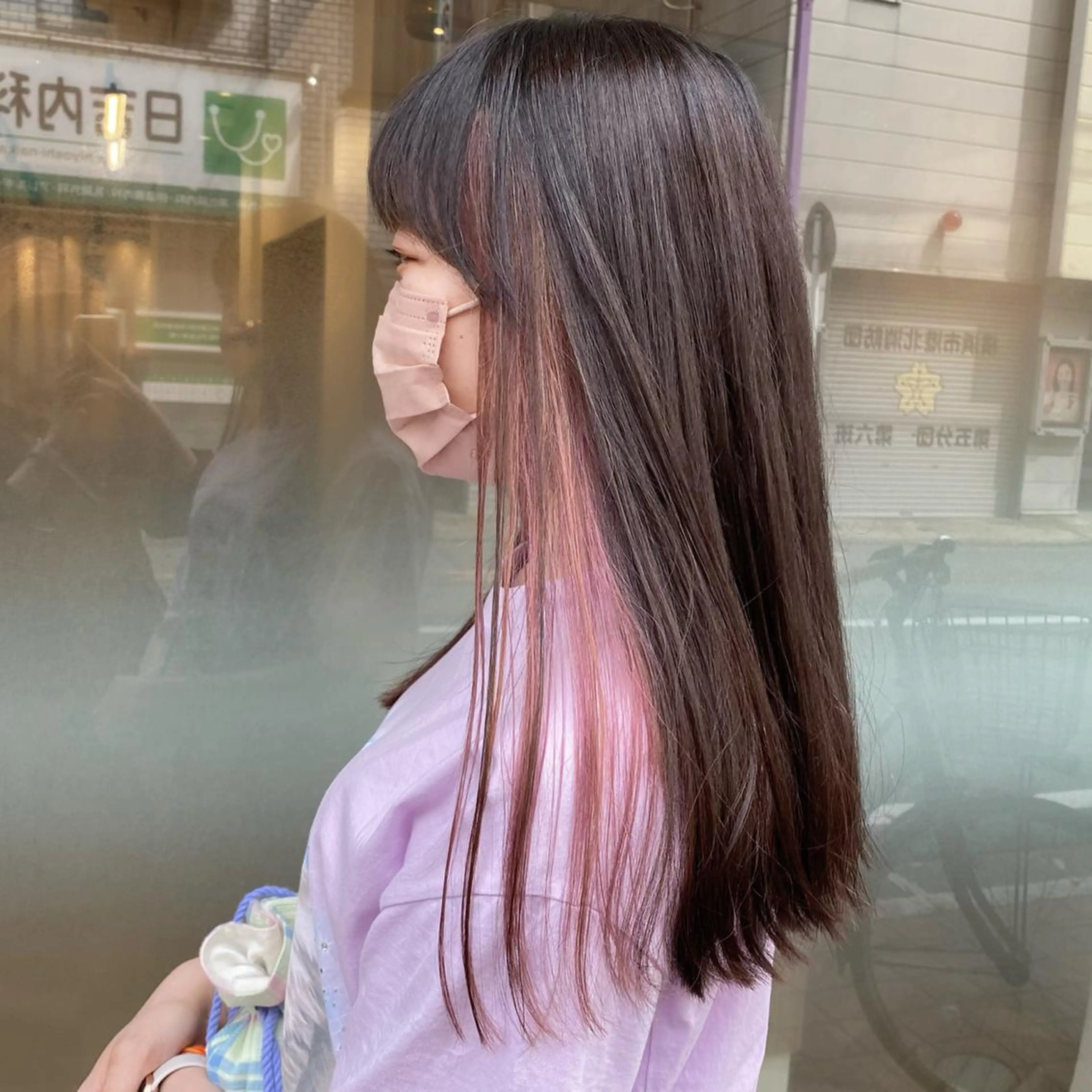 ロング カット ヘアカラー ショートヘアとカラー の専門家/もりしーのヘアスタイル