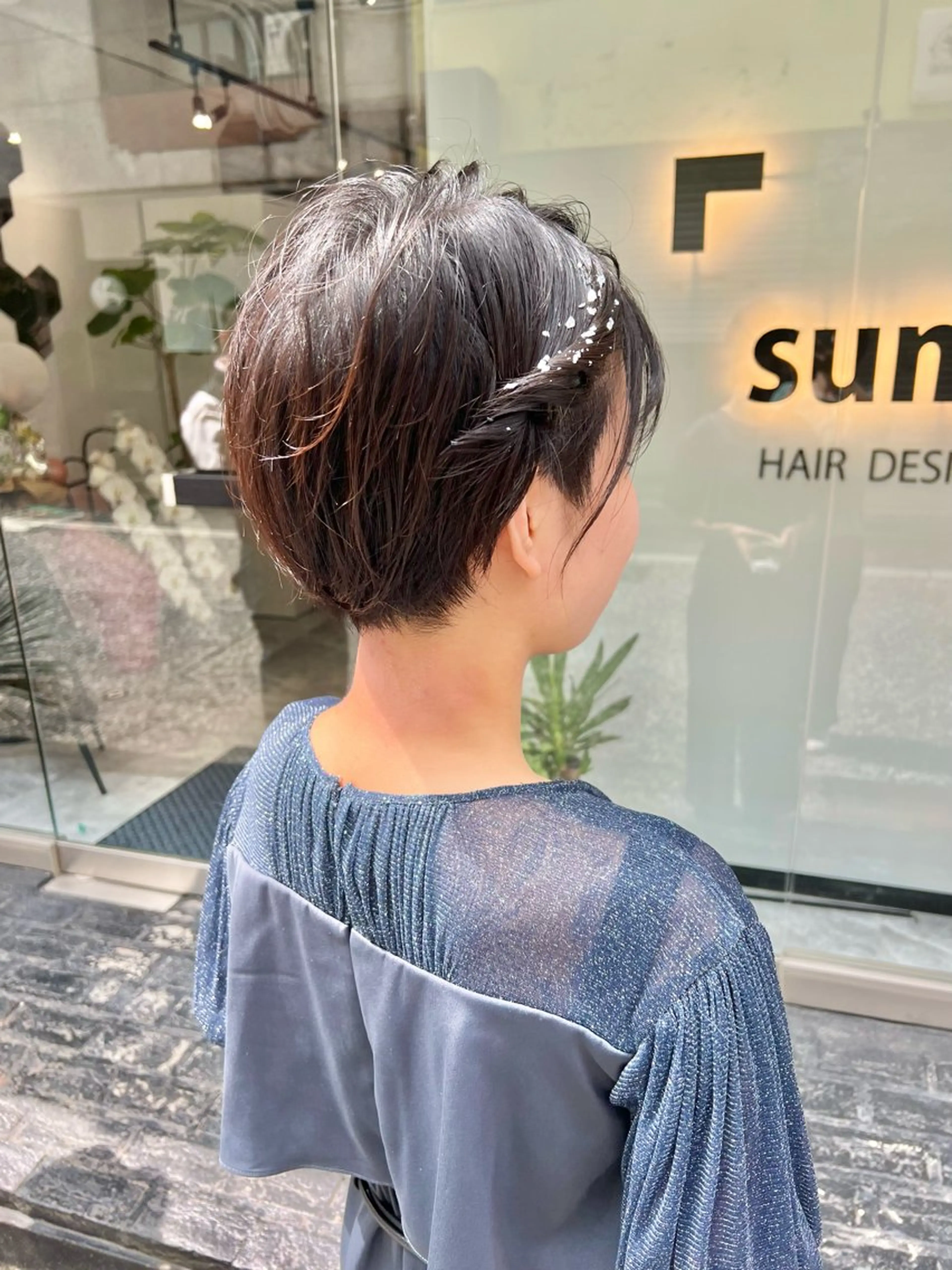 ショート ヘアアレンジ ショートヘア 「sumi」Hair  Design所属・「sumi」 AMIのヘアスタイル