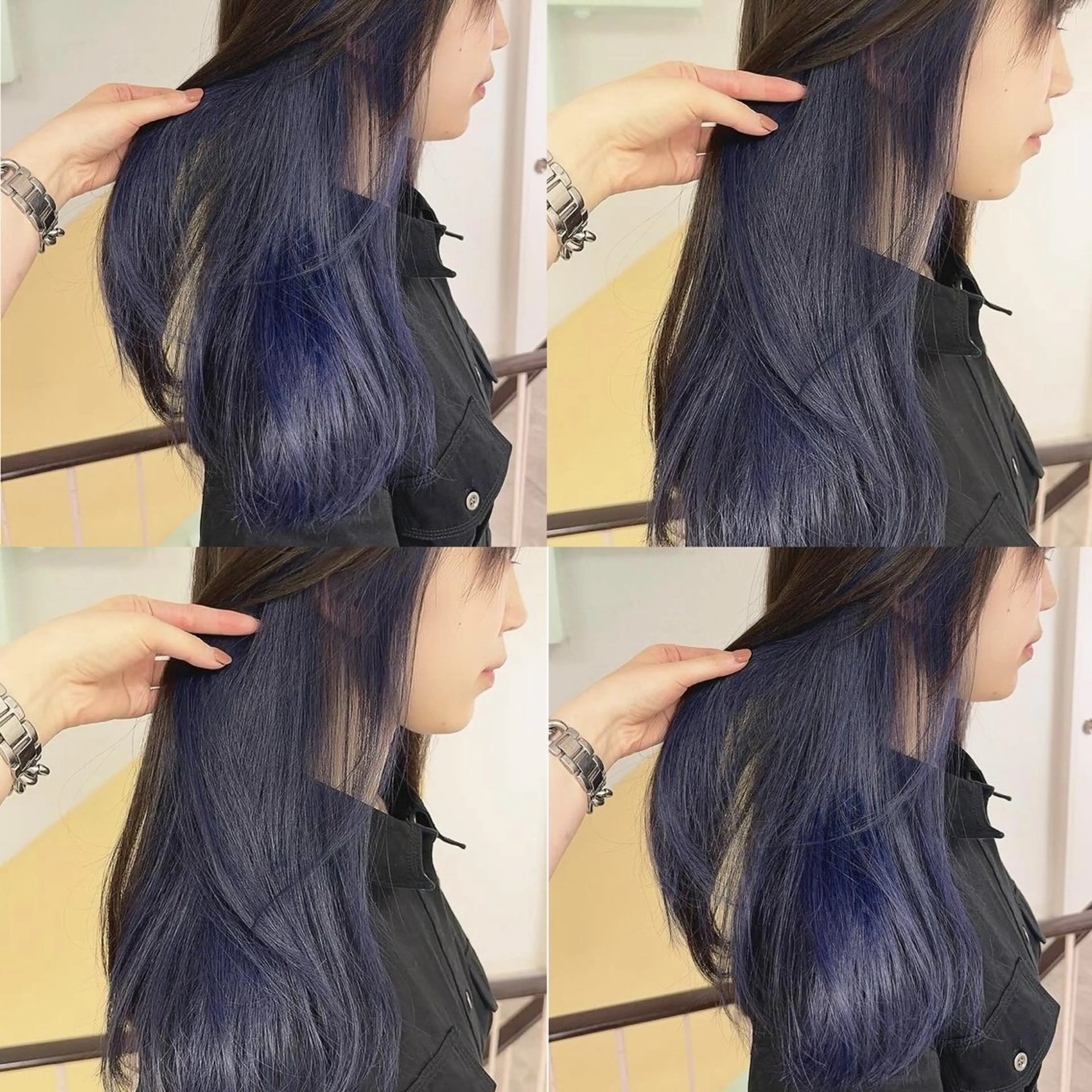 カラー ヘアカラー トリートメント 渋谷:インナーカラー ／🍒エリカ🍒のヘアスタイル