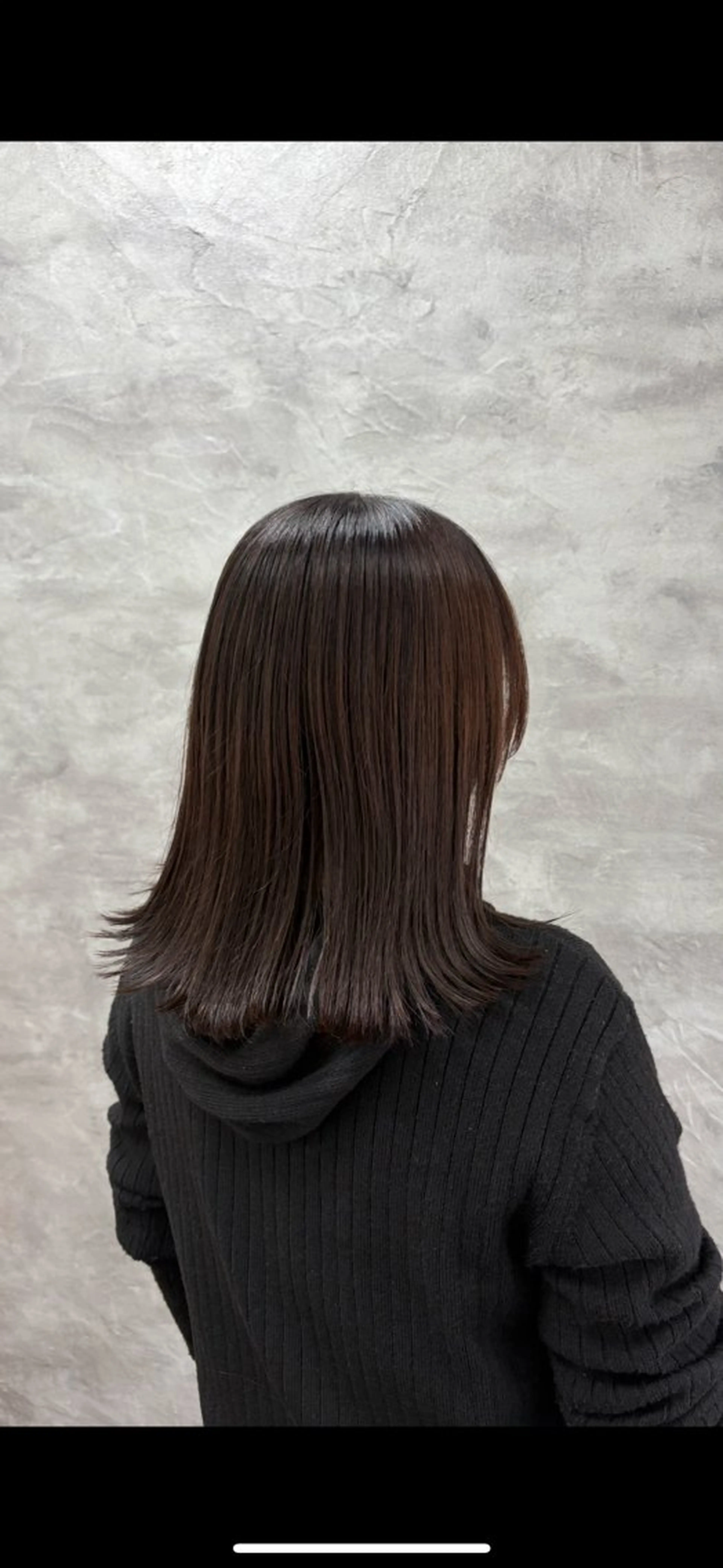 ミディアム ヘアカラー ルプラボウ/ 内藤ほのか/艶カラーのヘアスタイル