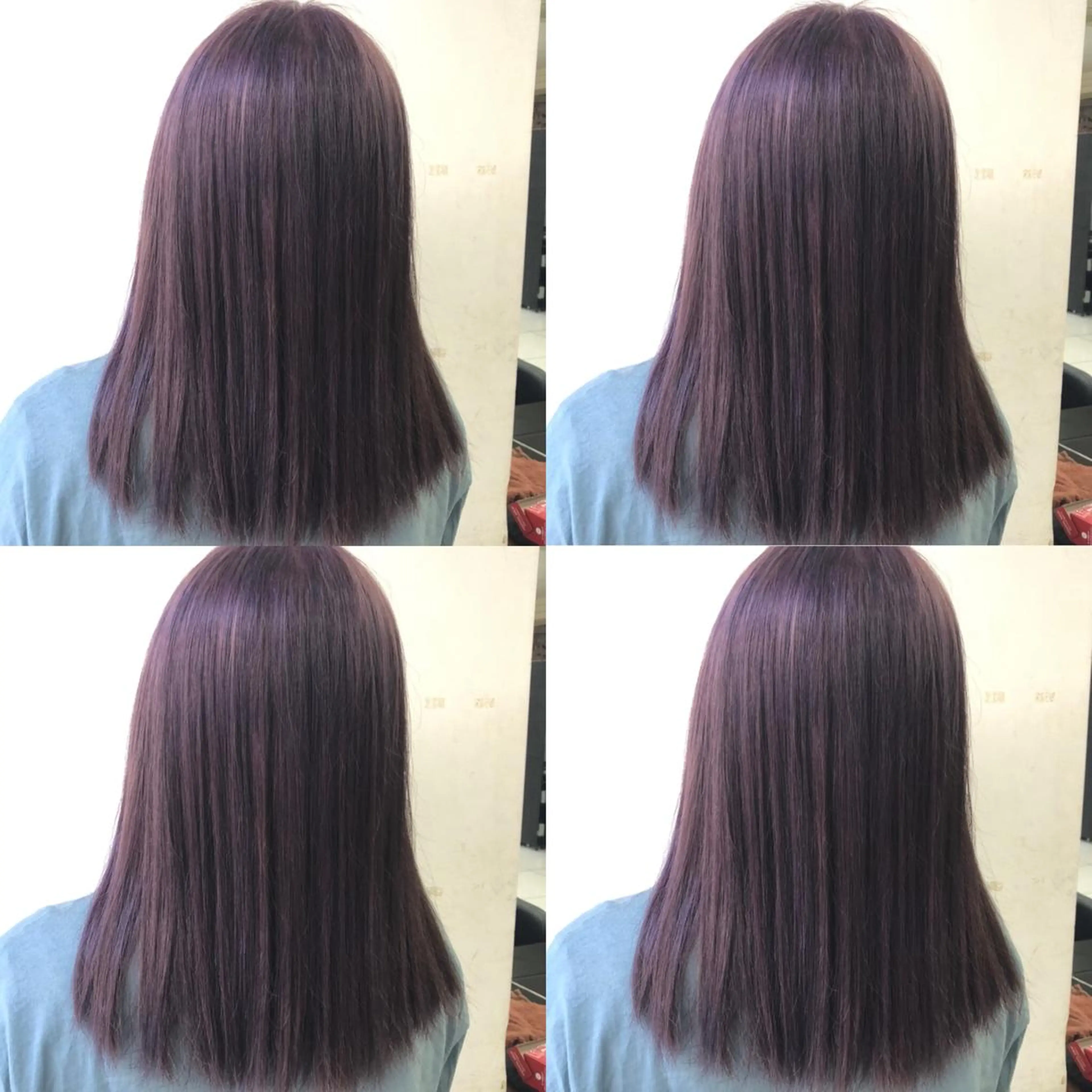 セミロング カラー ブラウンカラー ピンクカラー ピンクブラウン 🌷MAYU 🌷のヘアスタイル