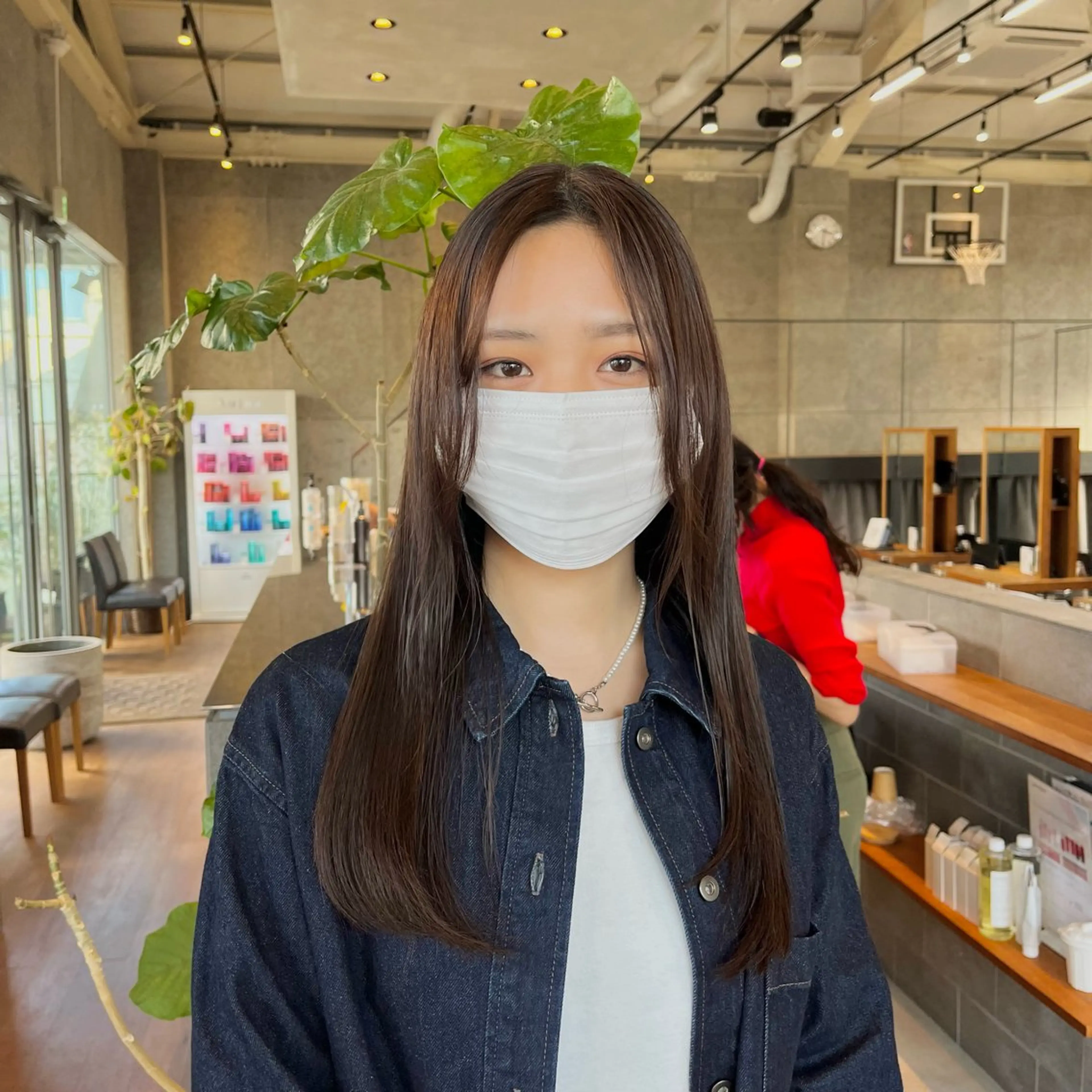 セミロング カラー ヘアカラー トリートメント GO TODAY SHAiRE SALON 原宿本店所属・ボブ/レイヤー/ ハッシュカット/河内のヘアスタイル