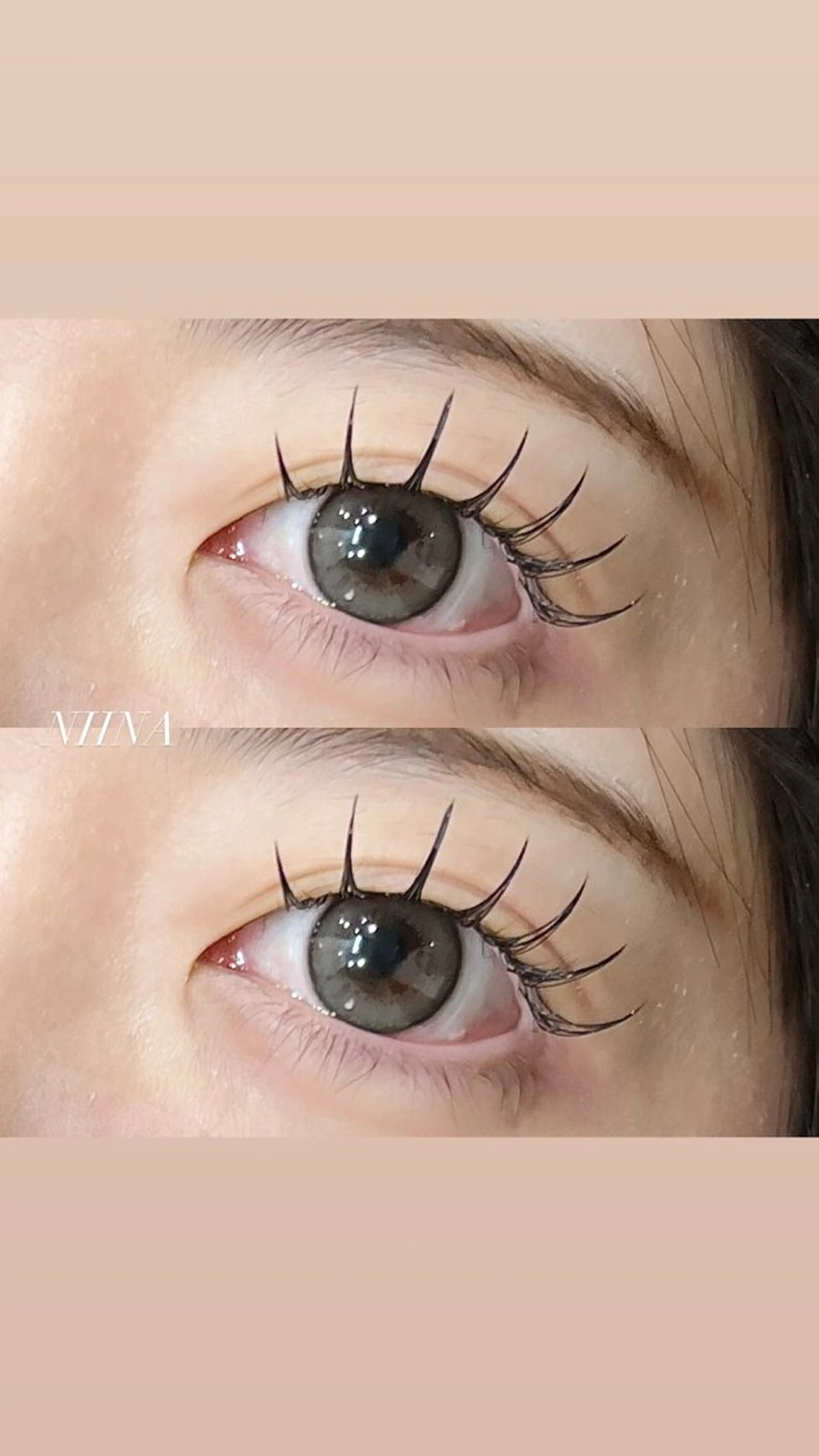マツエク・マツパ eye lash salon Sarry所属・NIINA ☪️のマツエク・マツパデザイン