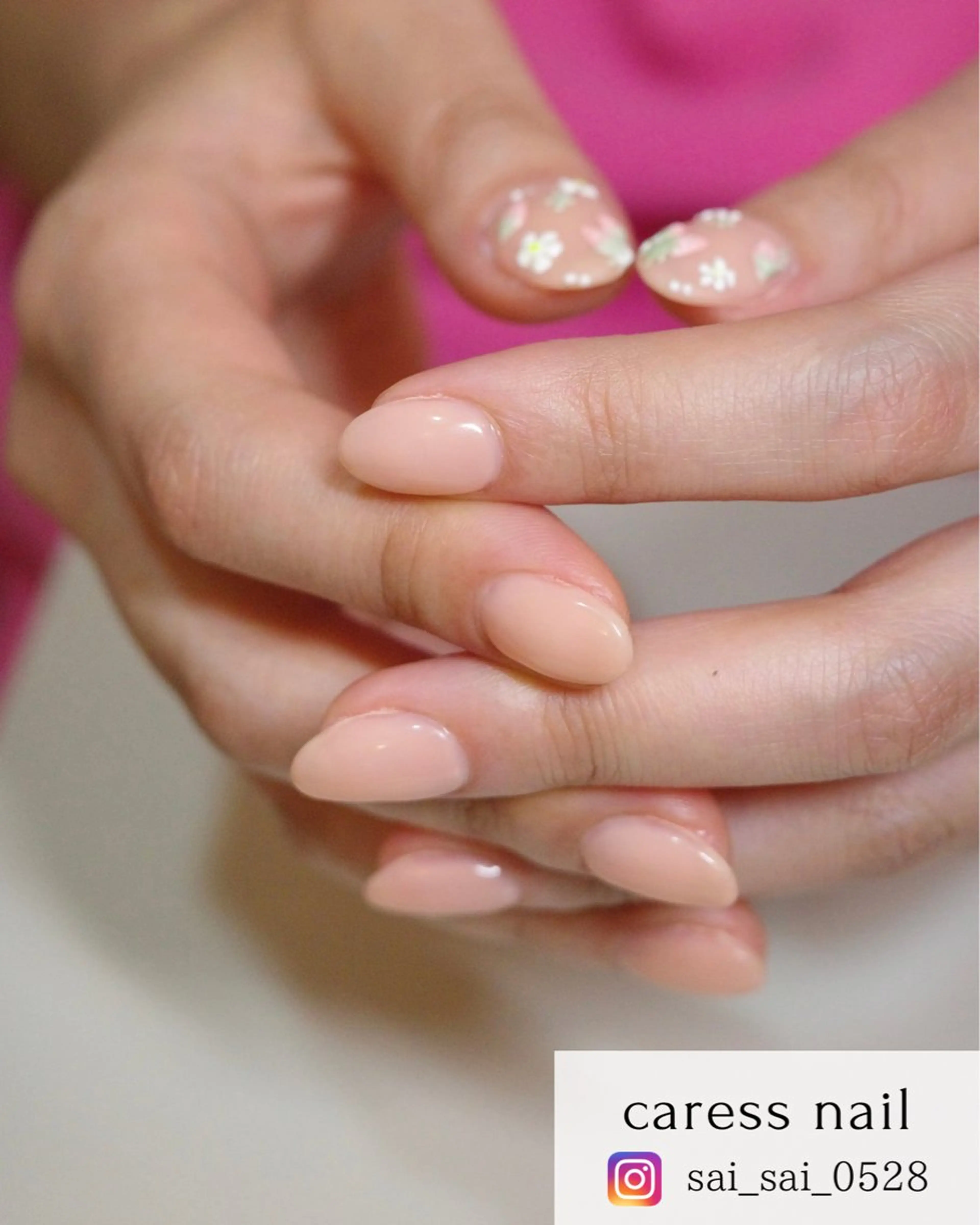 ネイル caress  nail カレスネイル　代々木上原所属・カレスネイル さいのネイルデザイン