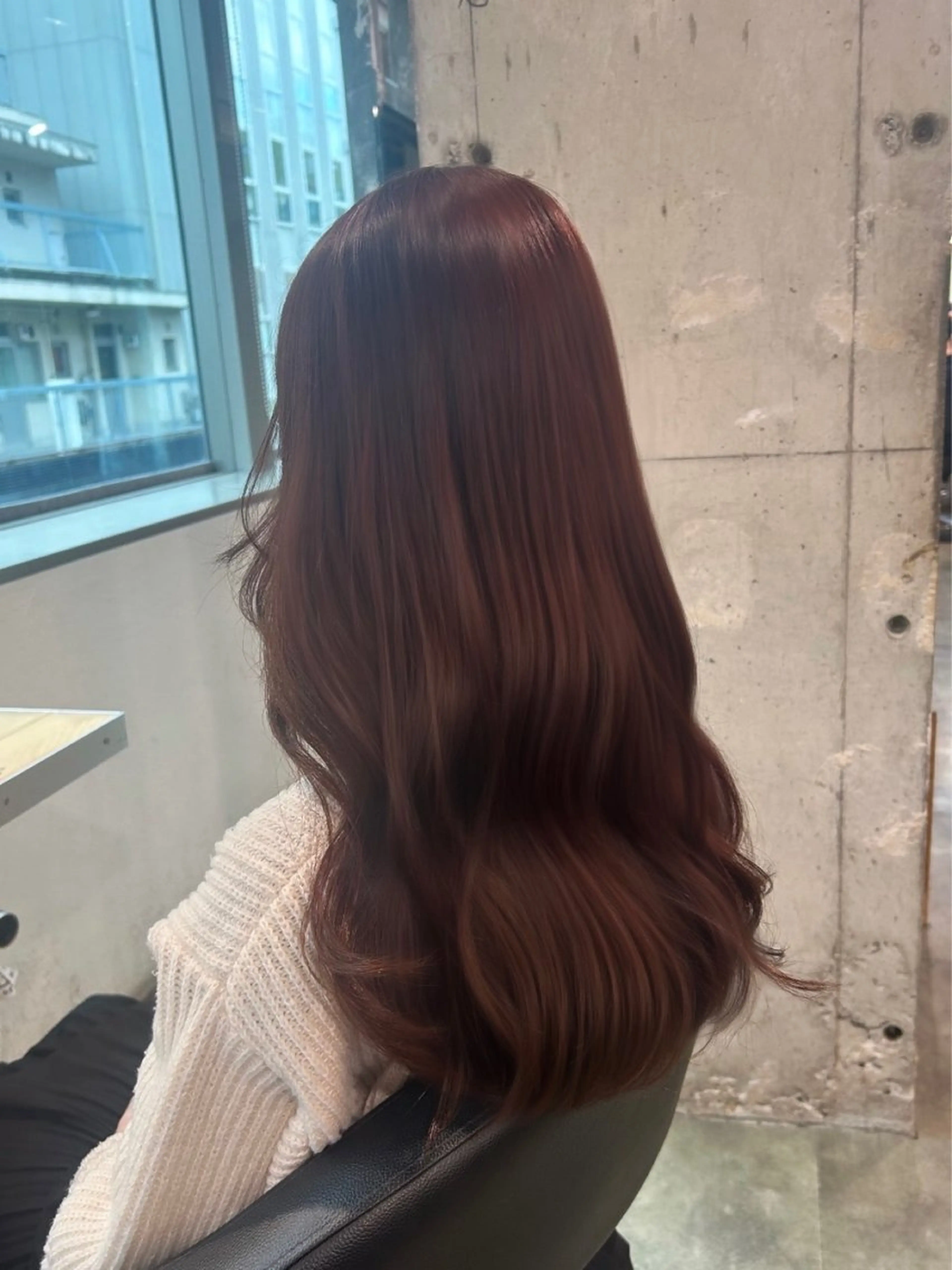 ロング カラー IS所属・横浜美容室/透明感 カラー/レイヤーのヘアスタイル