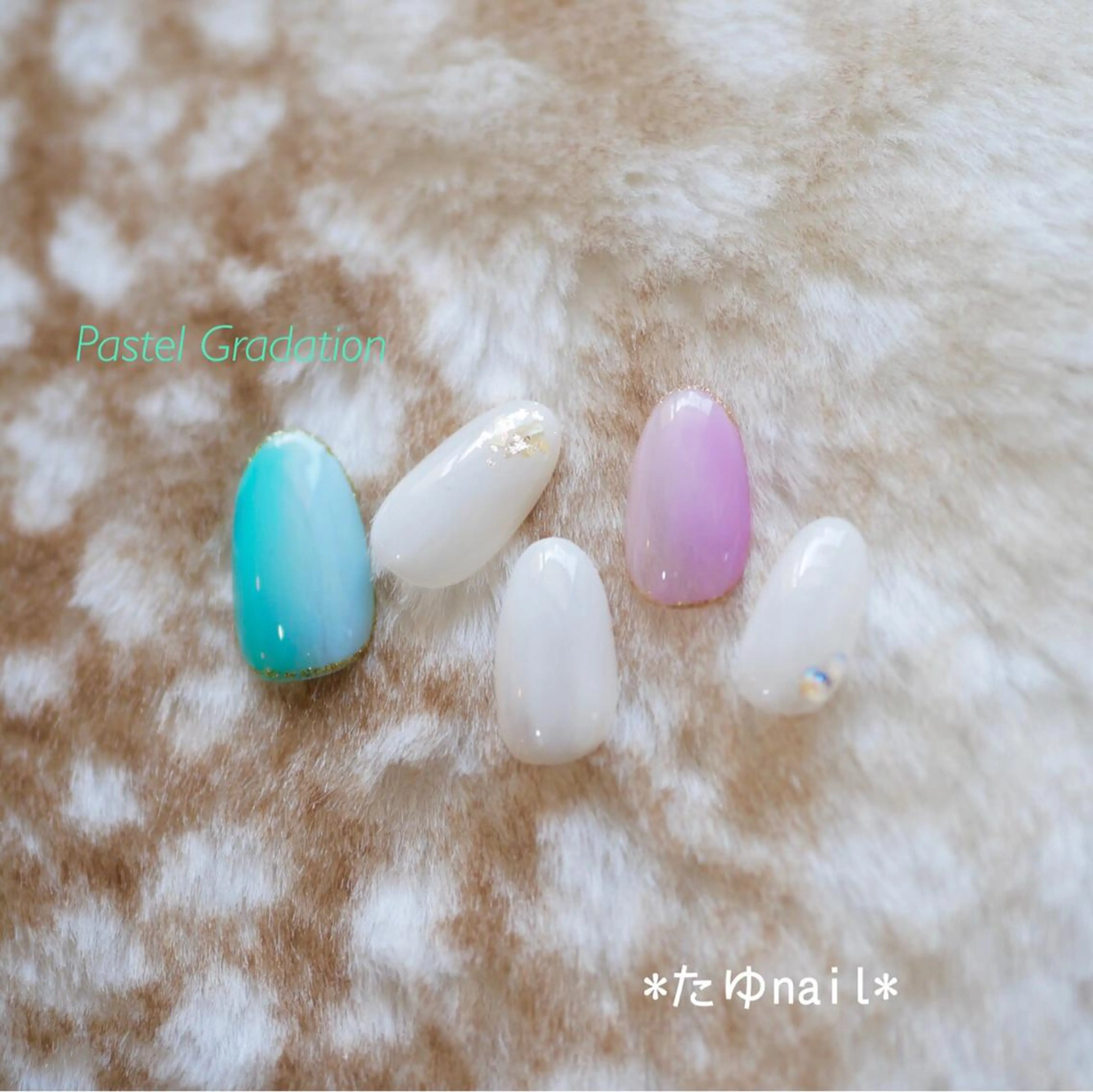 ネイル ハンドネイル ネイルサロン・ネイルスクール たゆnail所属・ネイルサロン 【たゆnail】のネイルデザイン