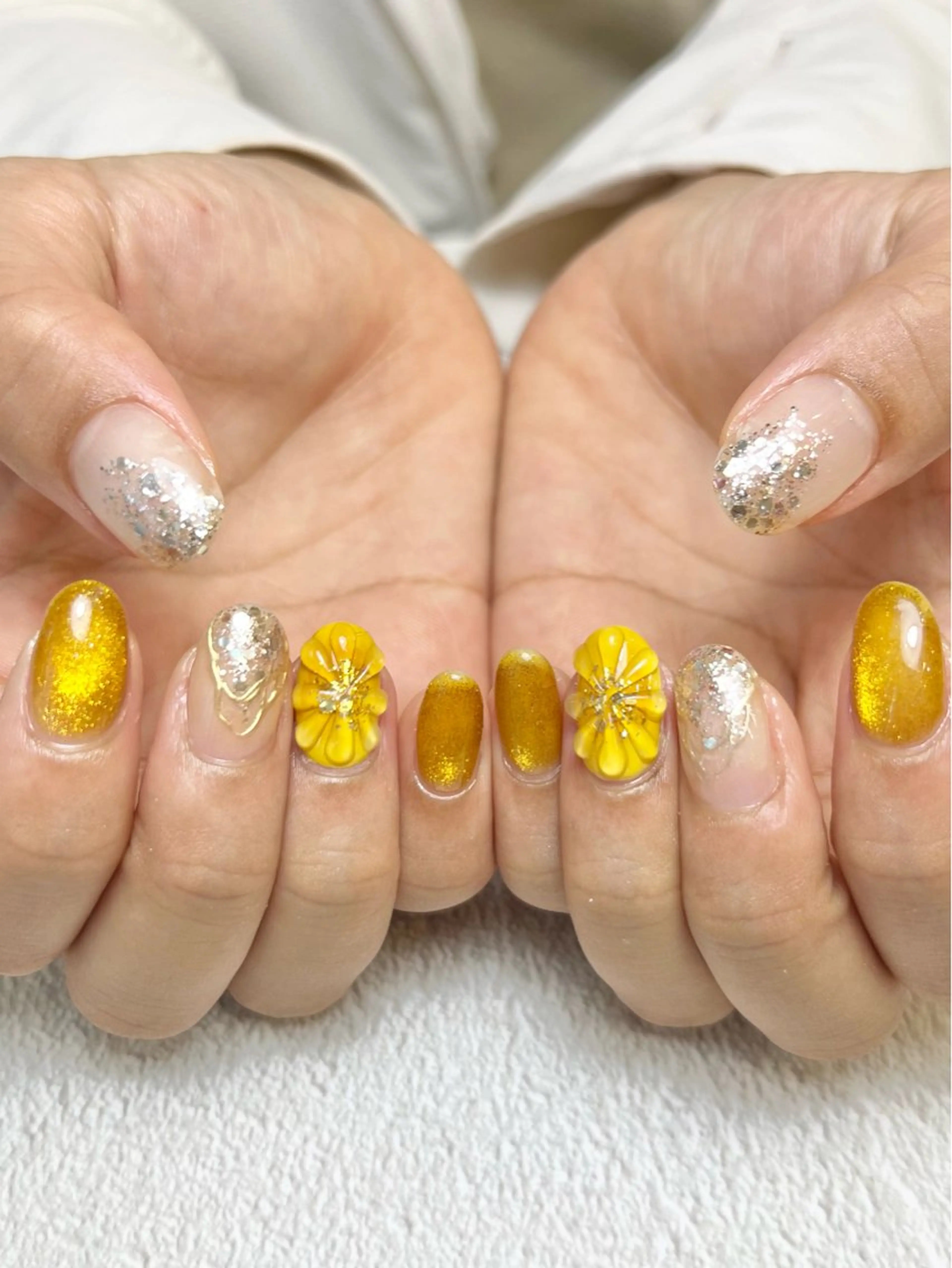 ネイル ハンドネイル TOPAZ恵比寿所属・Tsuno Nagisaのネイルデザイン