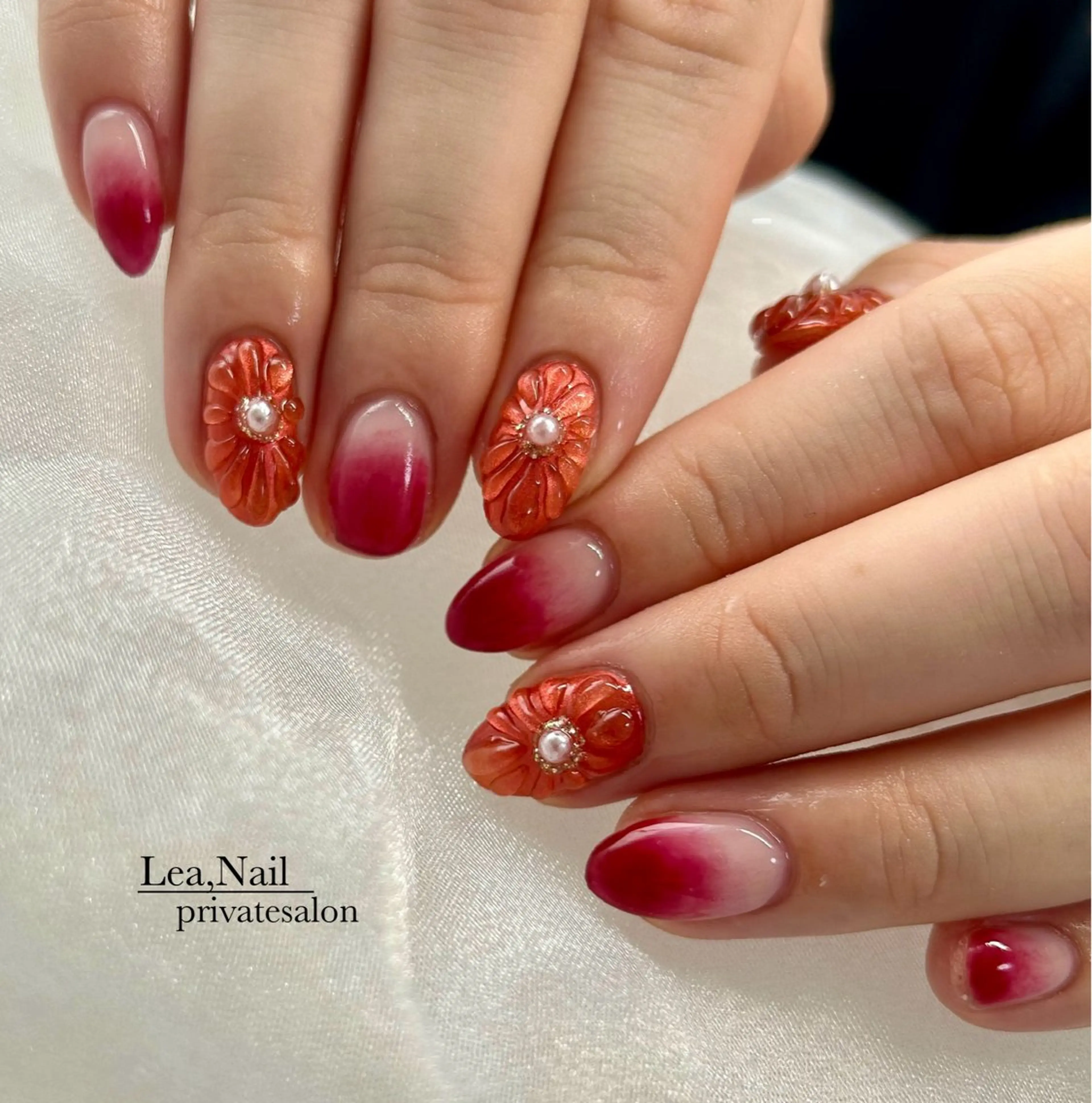 ネイル ハンドネイル Lea,Nail所属・松橋 愛のネイルデザイン