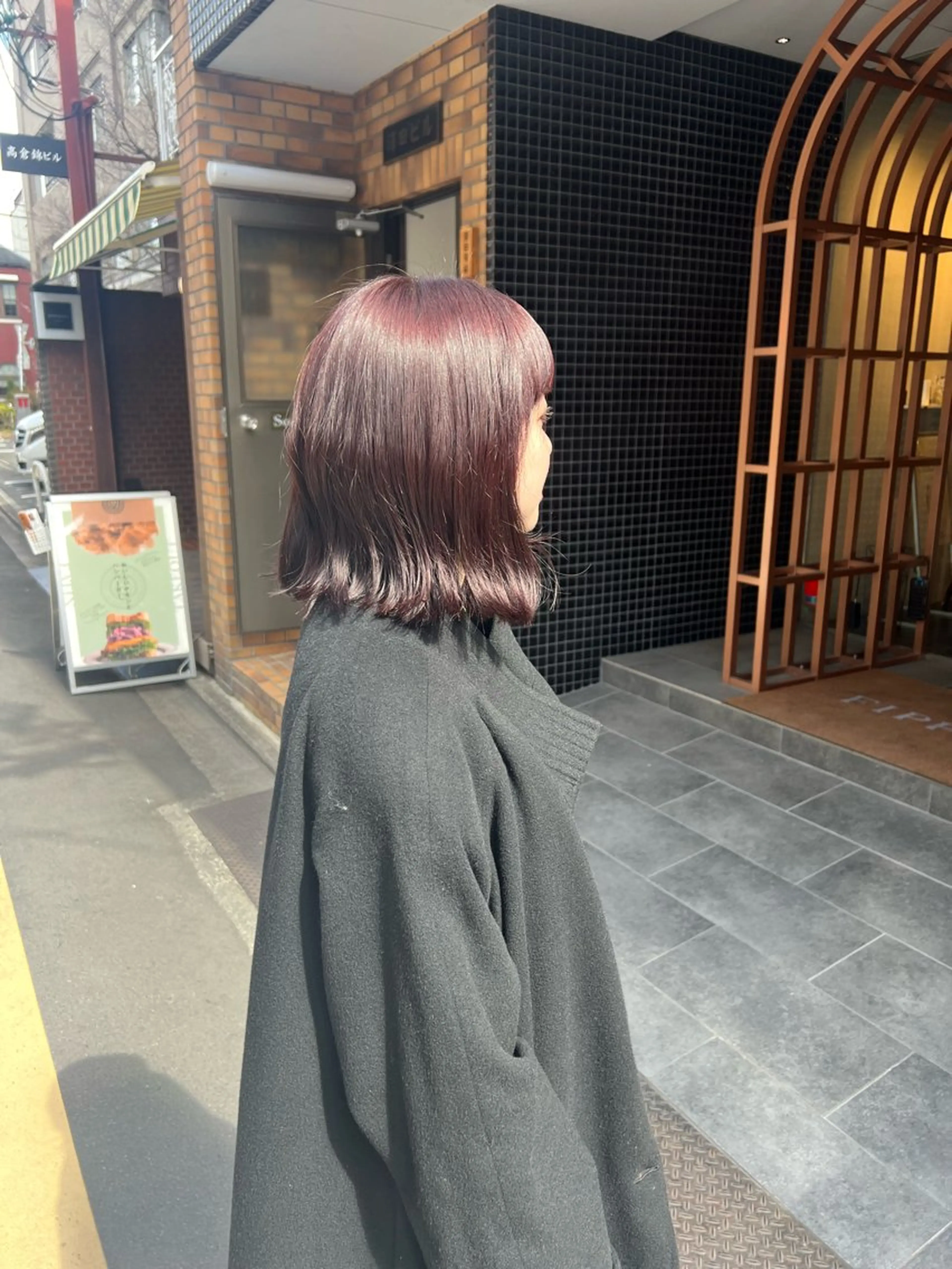 ショート カラー ヘアカラー Aya/四条烏丸/ インナーカラーのヘアスタイル