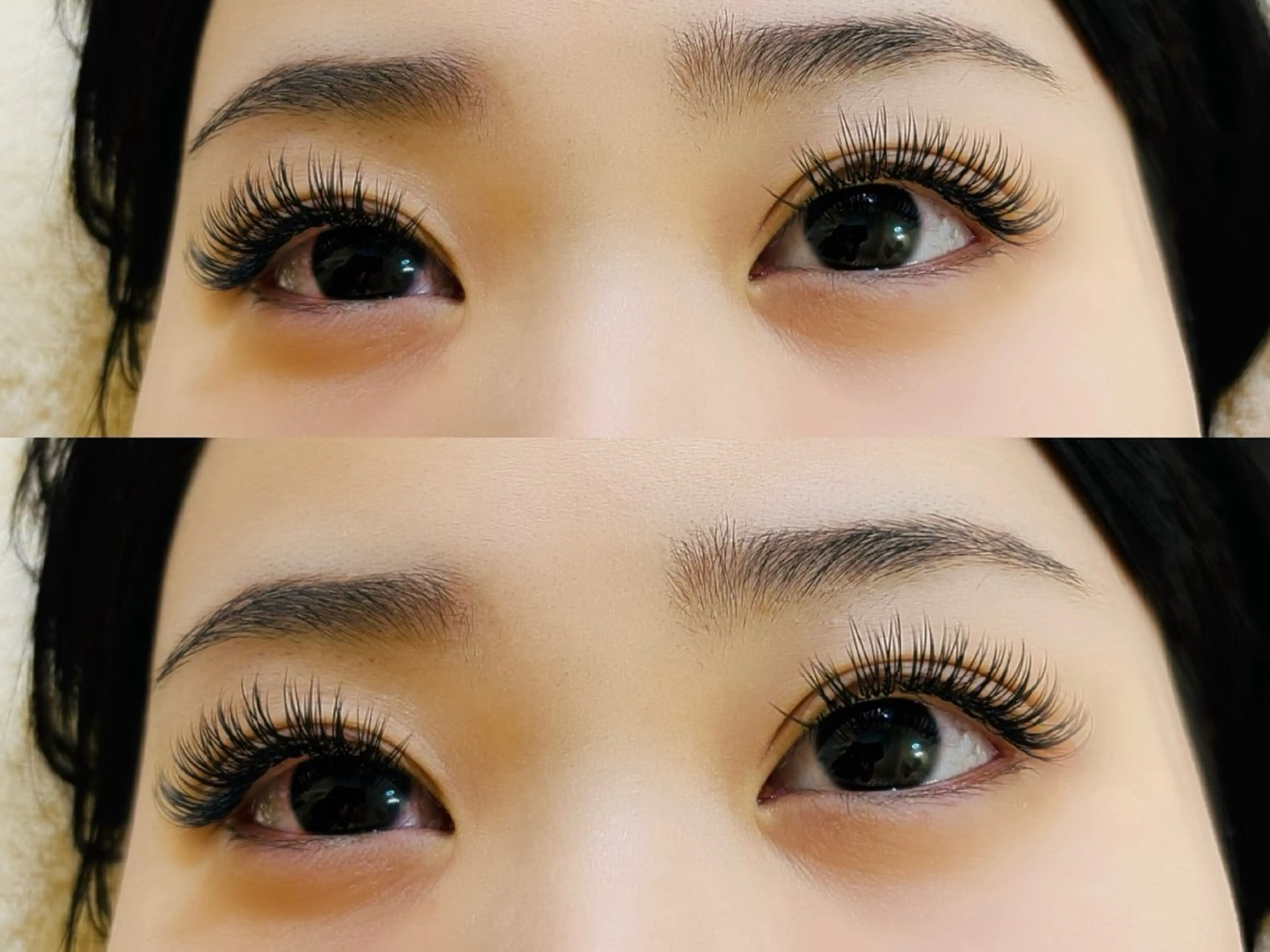 マツエク・マツパ 付け放題 バインドロック 束感まつ毛 フラットラッシュ パリジェンヌラッシュリフト マツエク オーロラ所属・AURORA RINAのマツエク・マツパデザイン