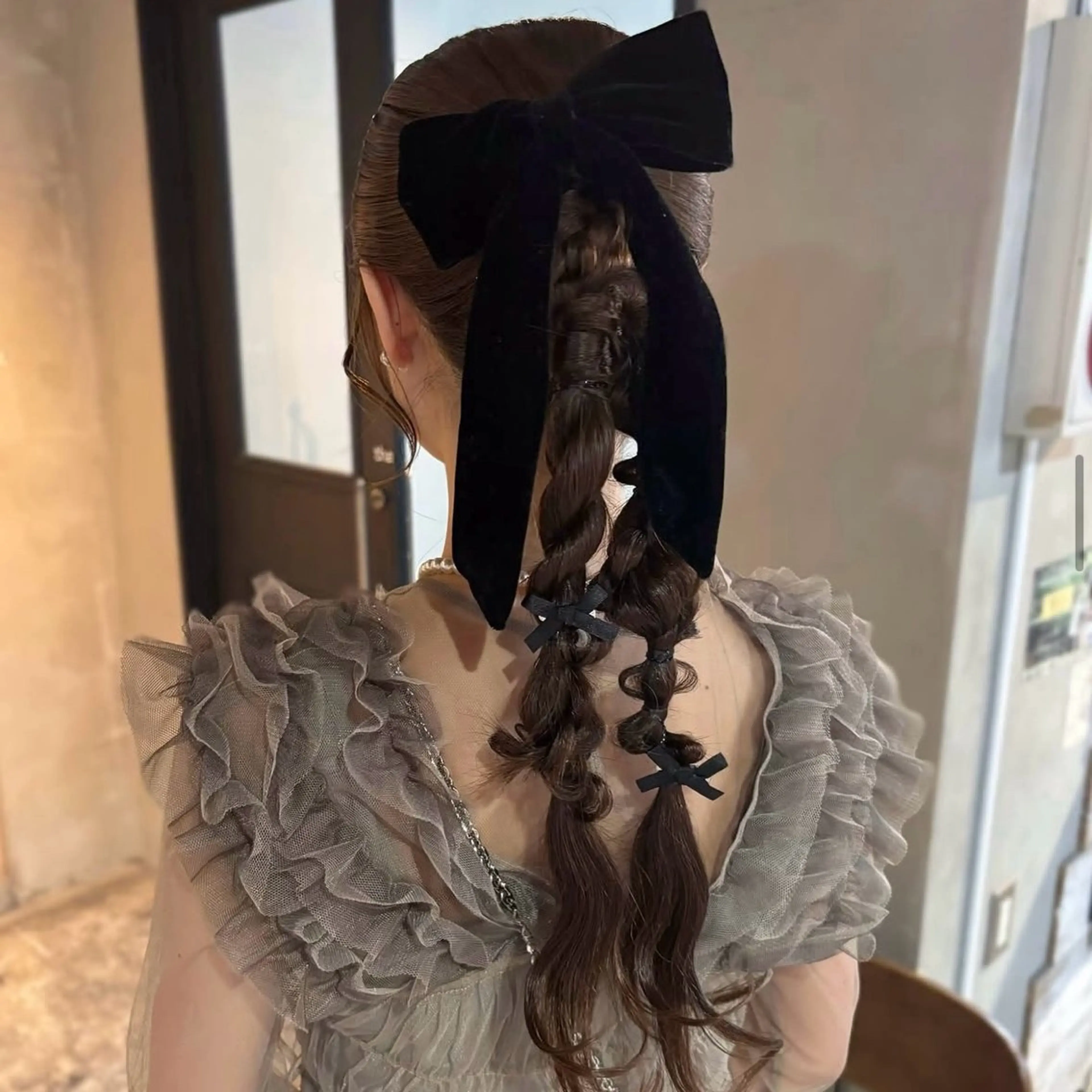 大切な日に🎀ヘアセットの写真