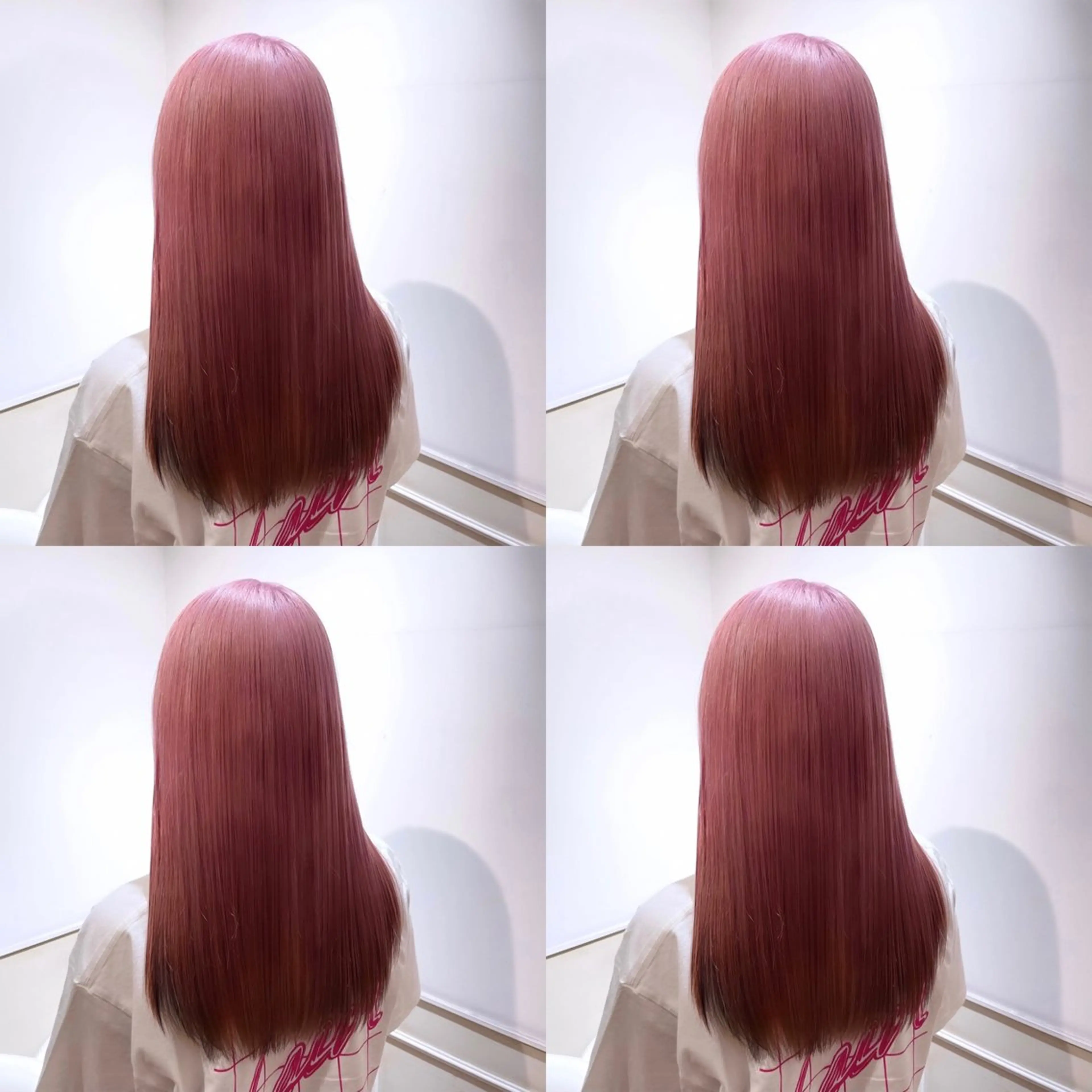 ロング カラー ピンクカラー 🌟トップデザイナー 高橋🌟のヘアスタイル