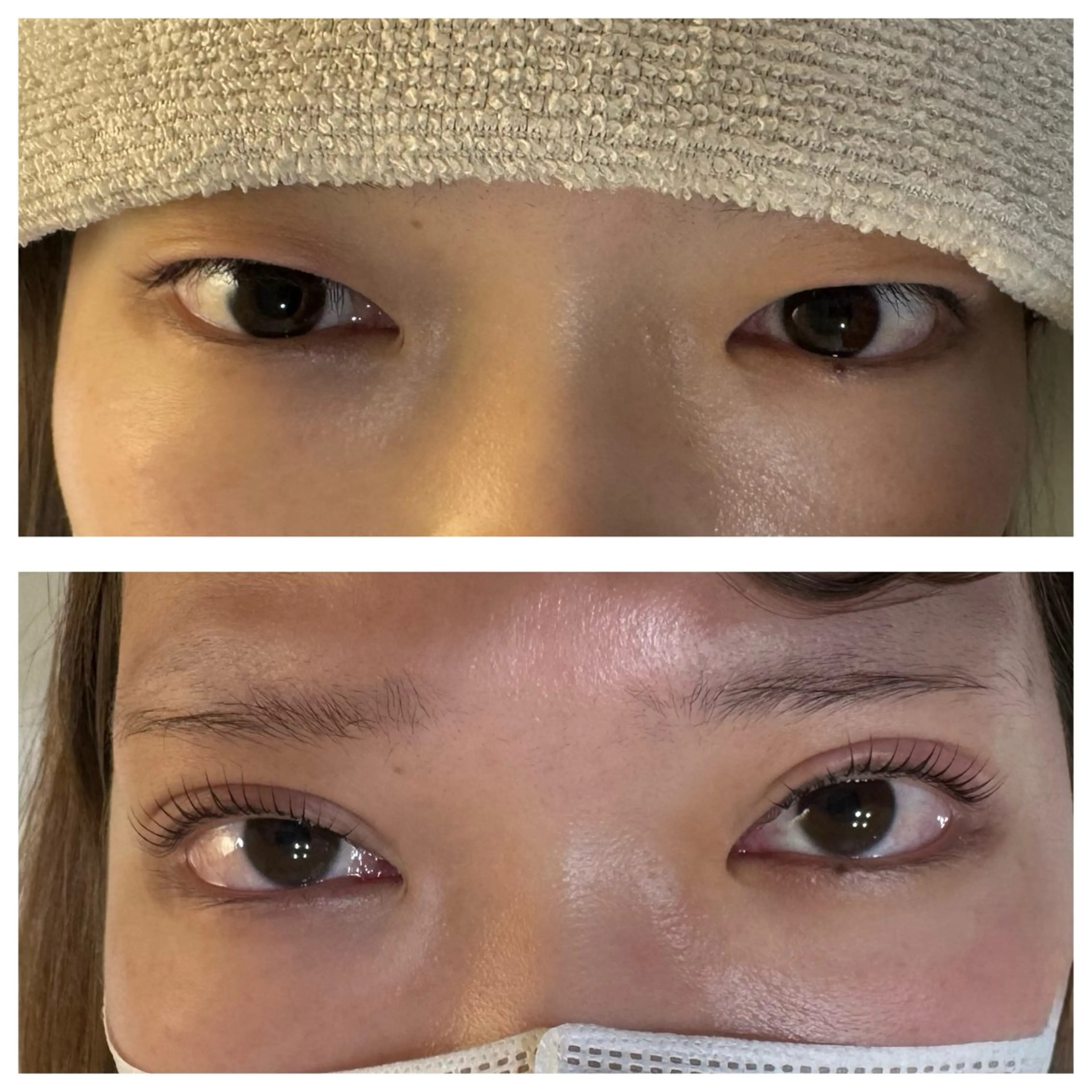 マツエク・マツパ パリジェンヌラッシュリフト 一重×まつ毛パーマ マツパ マリーテレジア USUIのマツエク・マツパデザイン