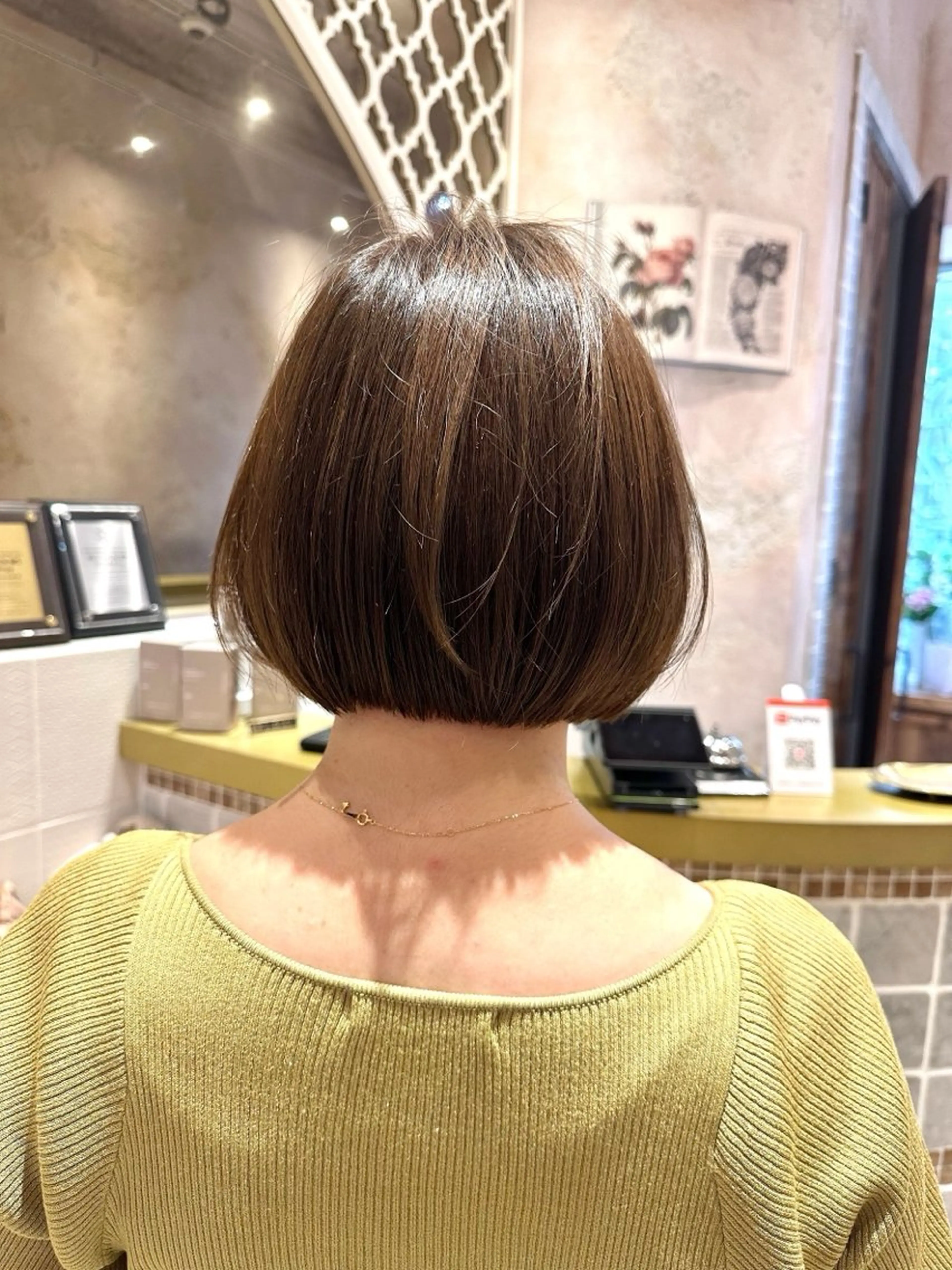 ショート 寺田鼓捺/艶カラー /透明感カラーのヘアスタイル