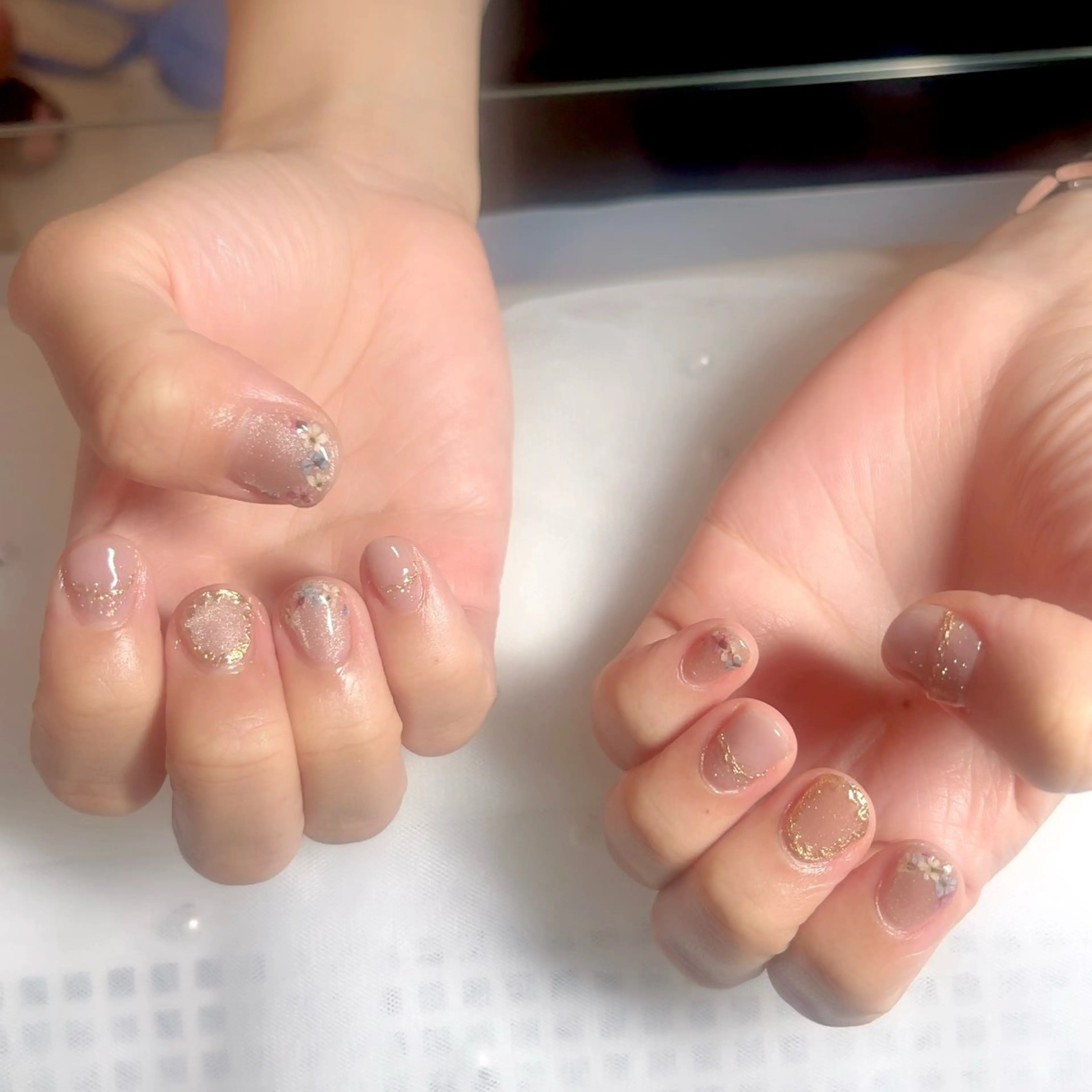 ネイル ハンドネイル Kodebu Usagi Nail所属・Yuko Kanamedaのネイルデザイン