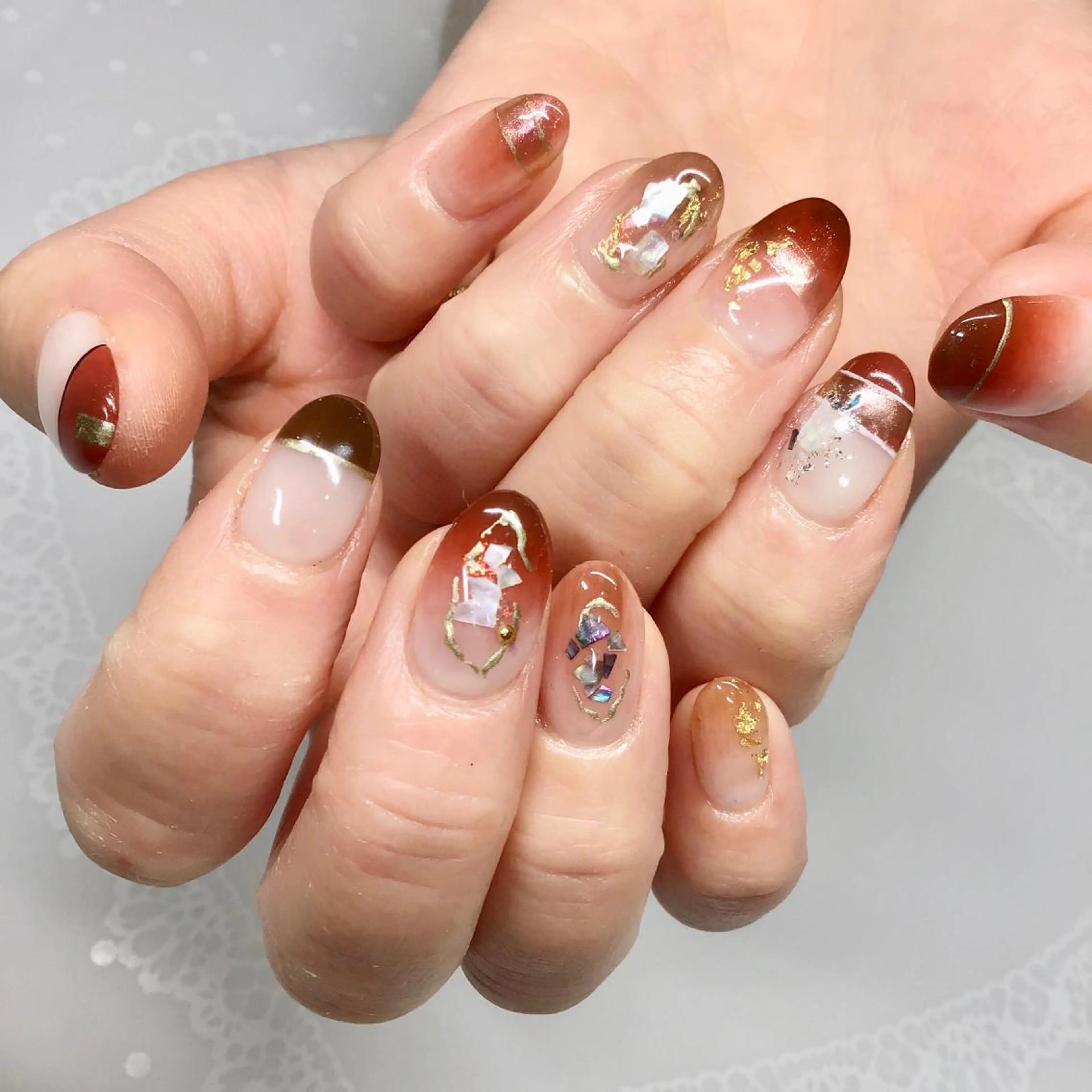 ロング カラー キッズ ネイル マツエク・マツパ 福田 加奈のネイルデザイン