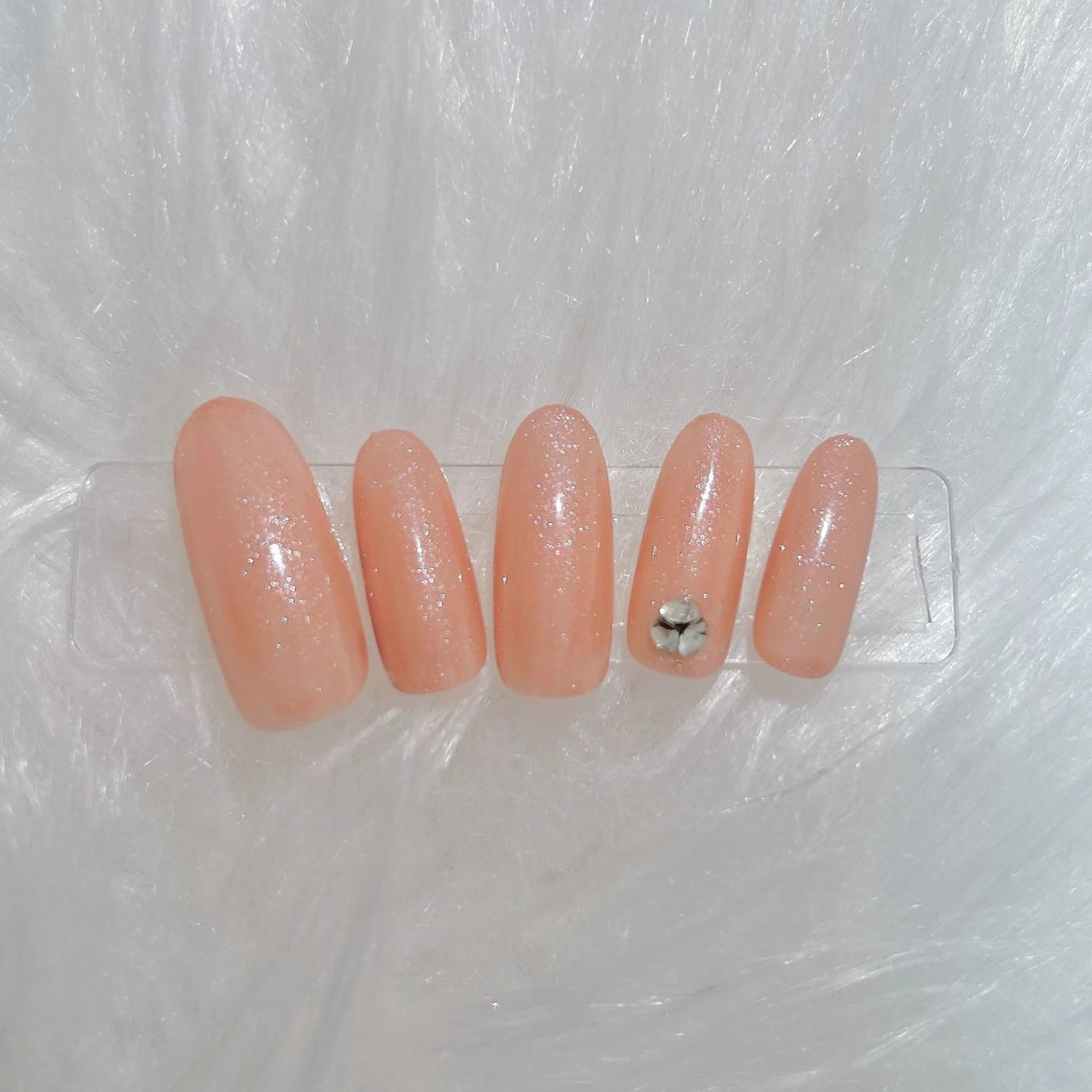 ネイル ラメ(グリッター) ピンク Total Beauty Salon Charlme所属・【早朝・深夜🉑】 Charlmeのネイルデザイン