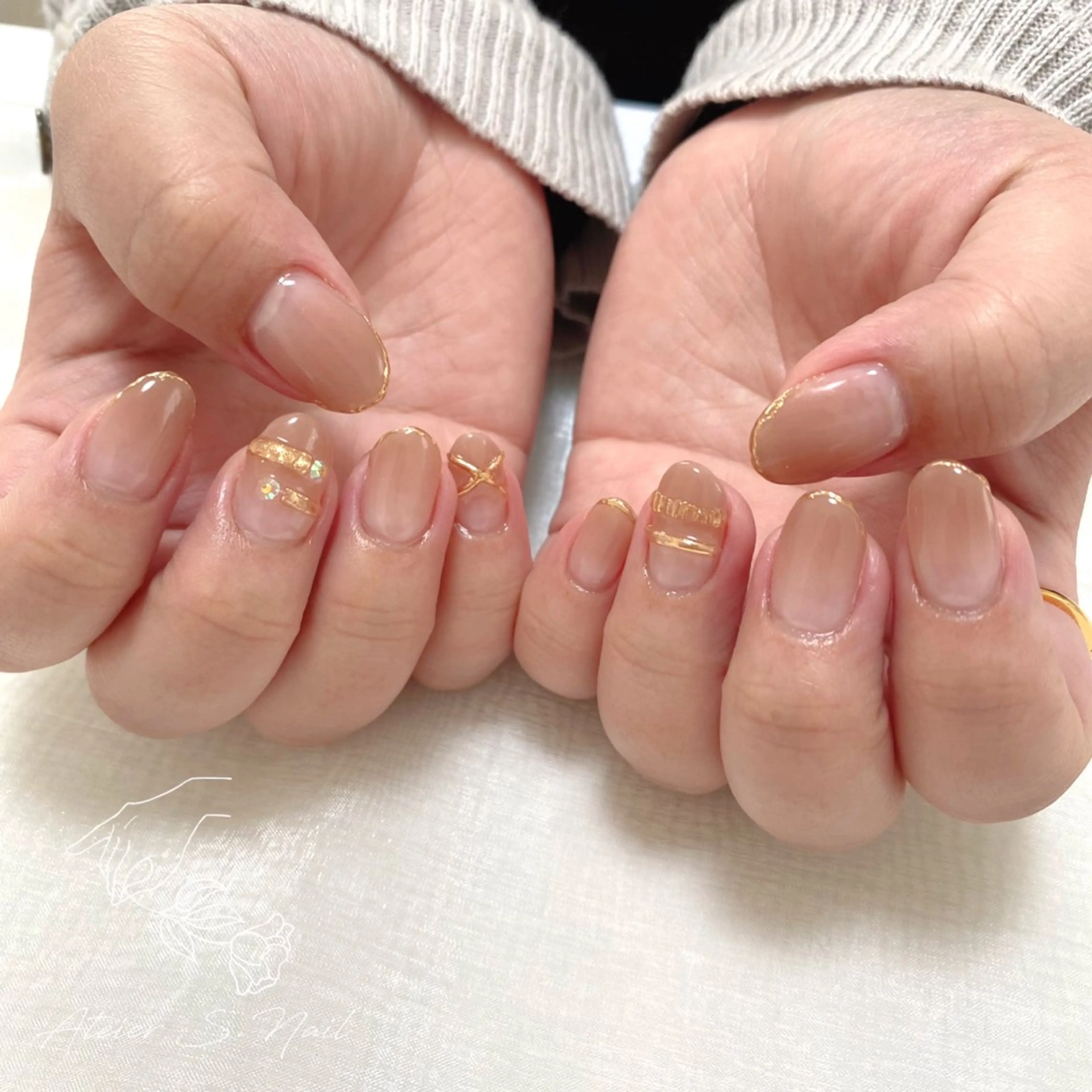 ネイル オフィスネイル Atelier S.nailのネイルデザイン