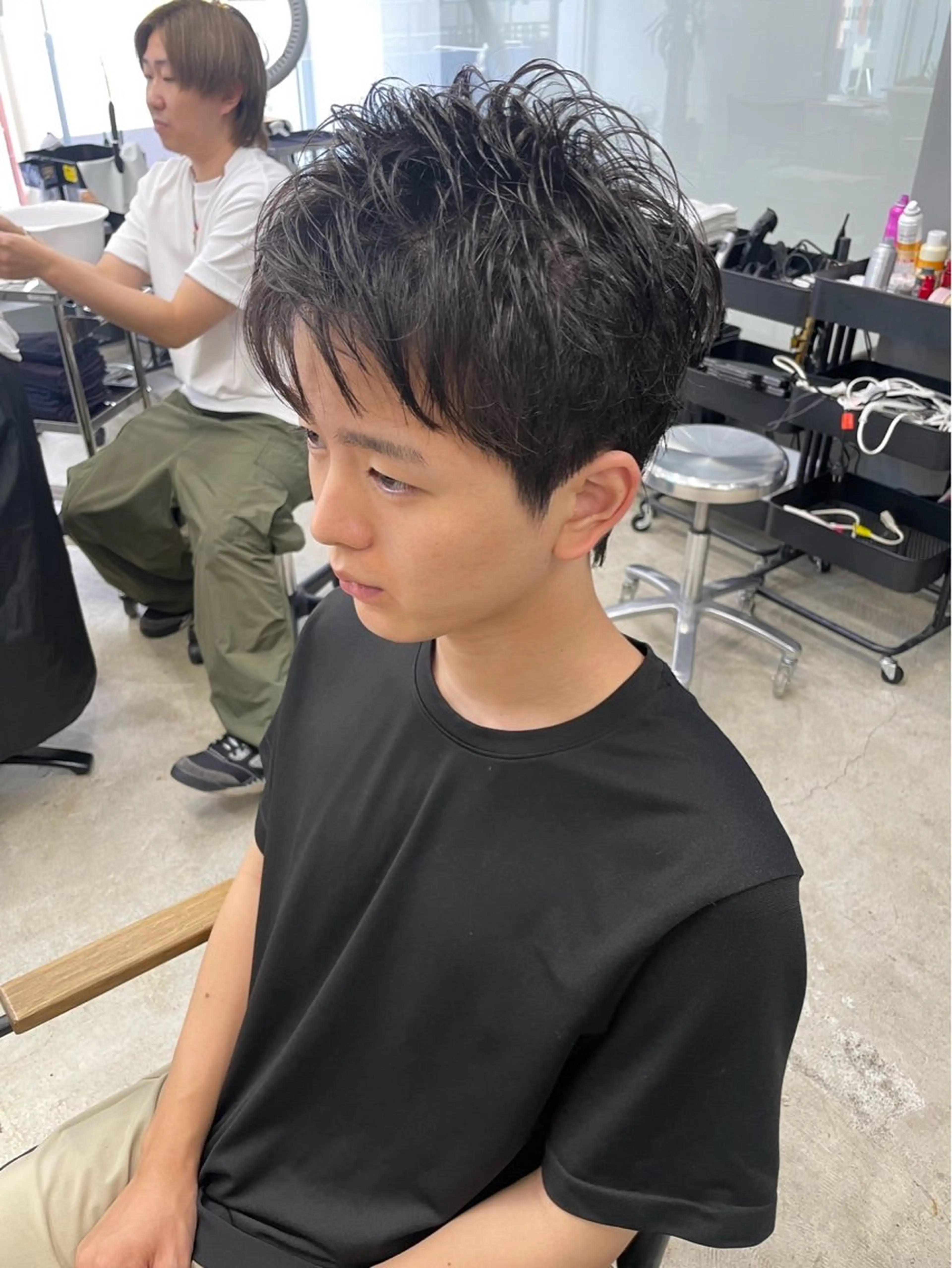 ショート メンズ メンズ専門サロン wokeのヘアスタイル