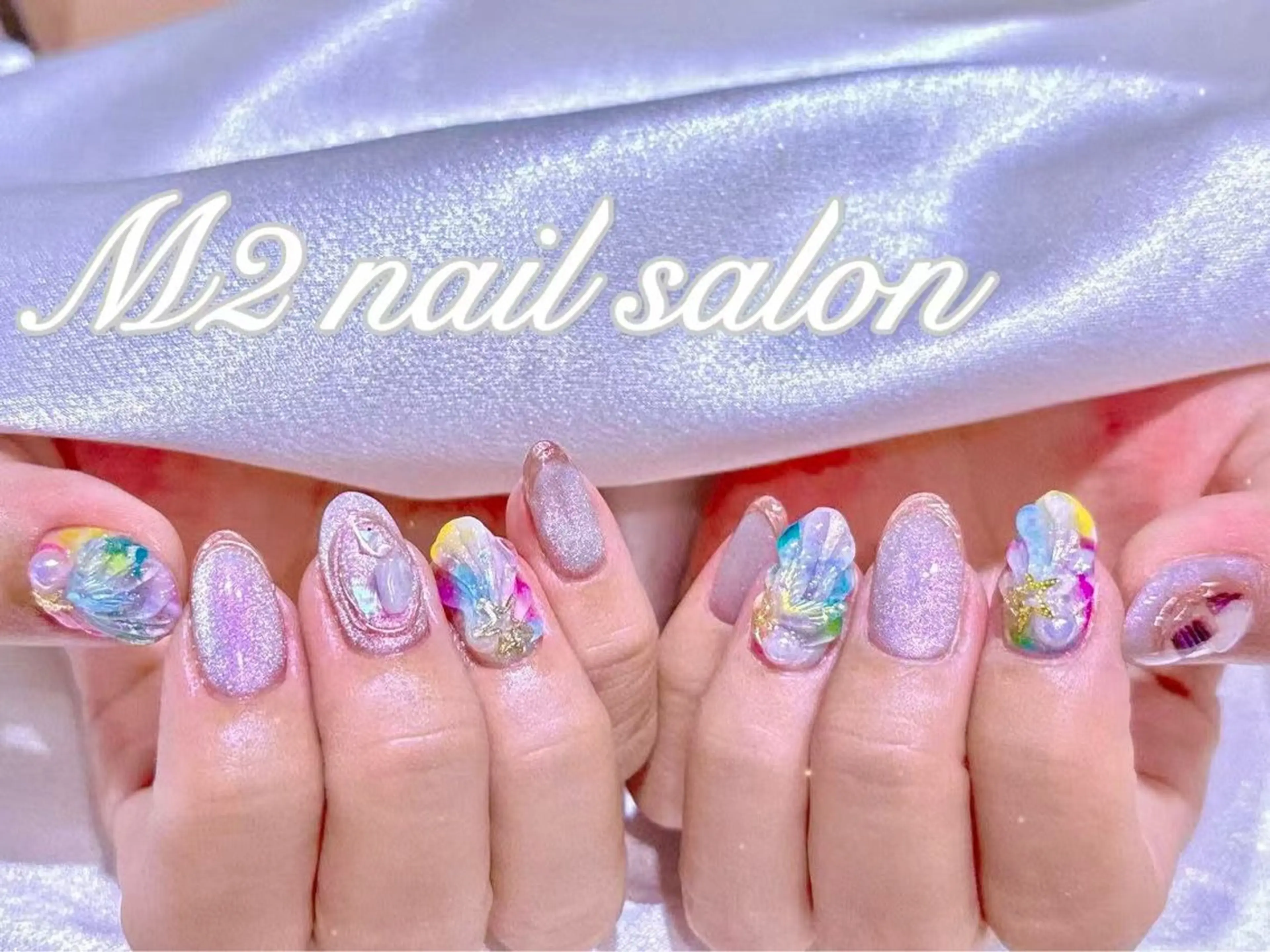 ネイル ハンドネイル 長さだし専門店 M2　rikaのネイルデザイン