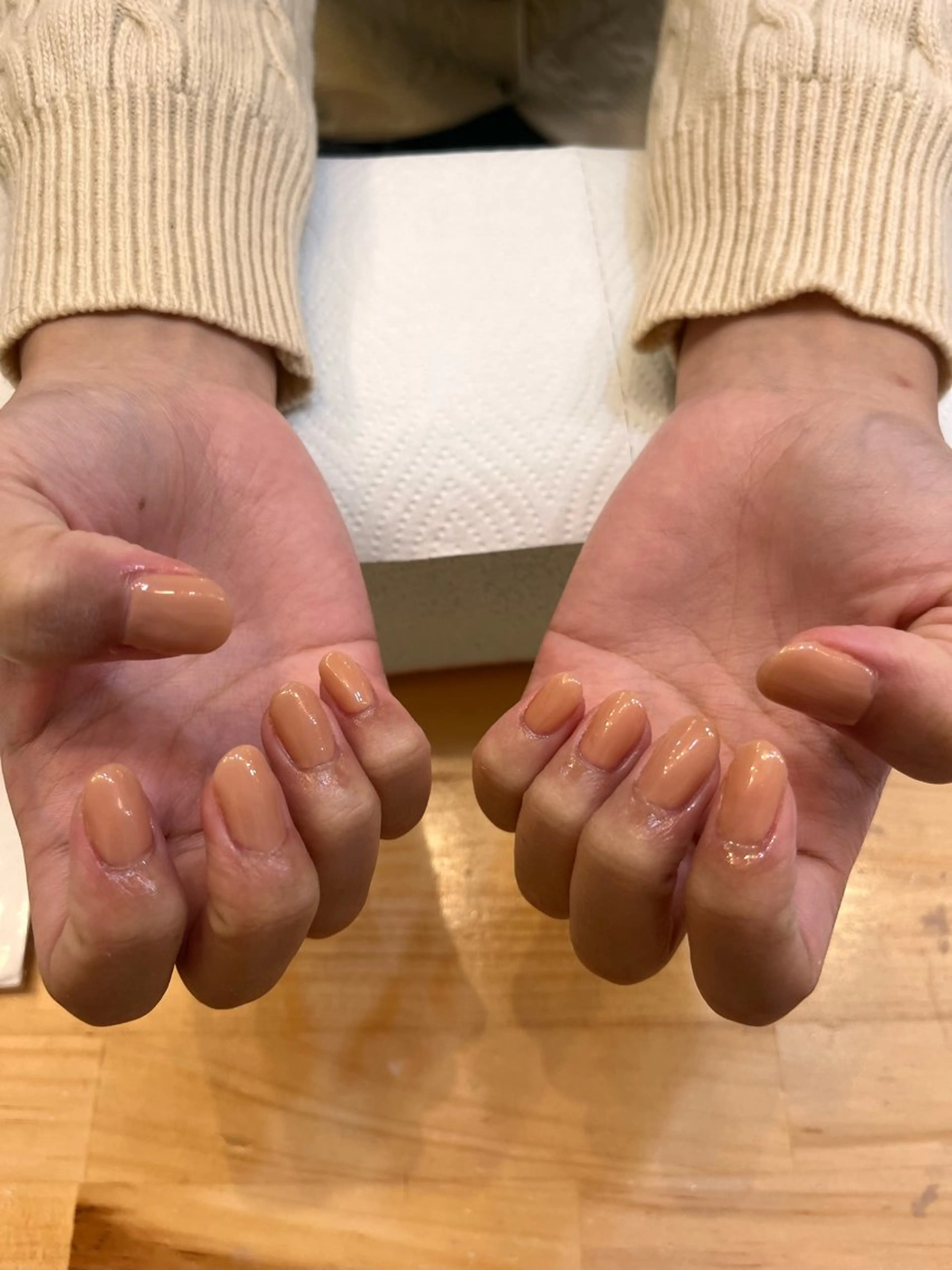 ネイル ワンカラーネイル nailAlaia 妙典店   アイリのネイルデザイン