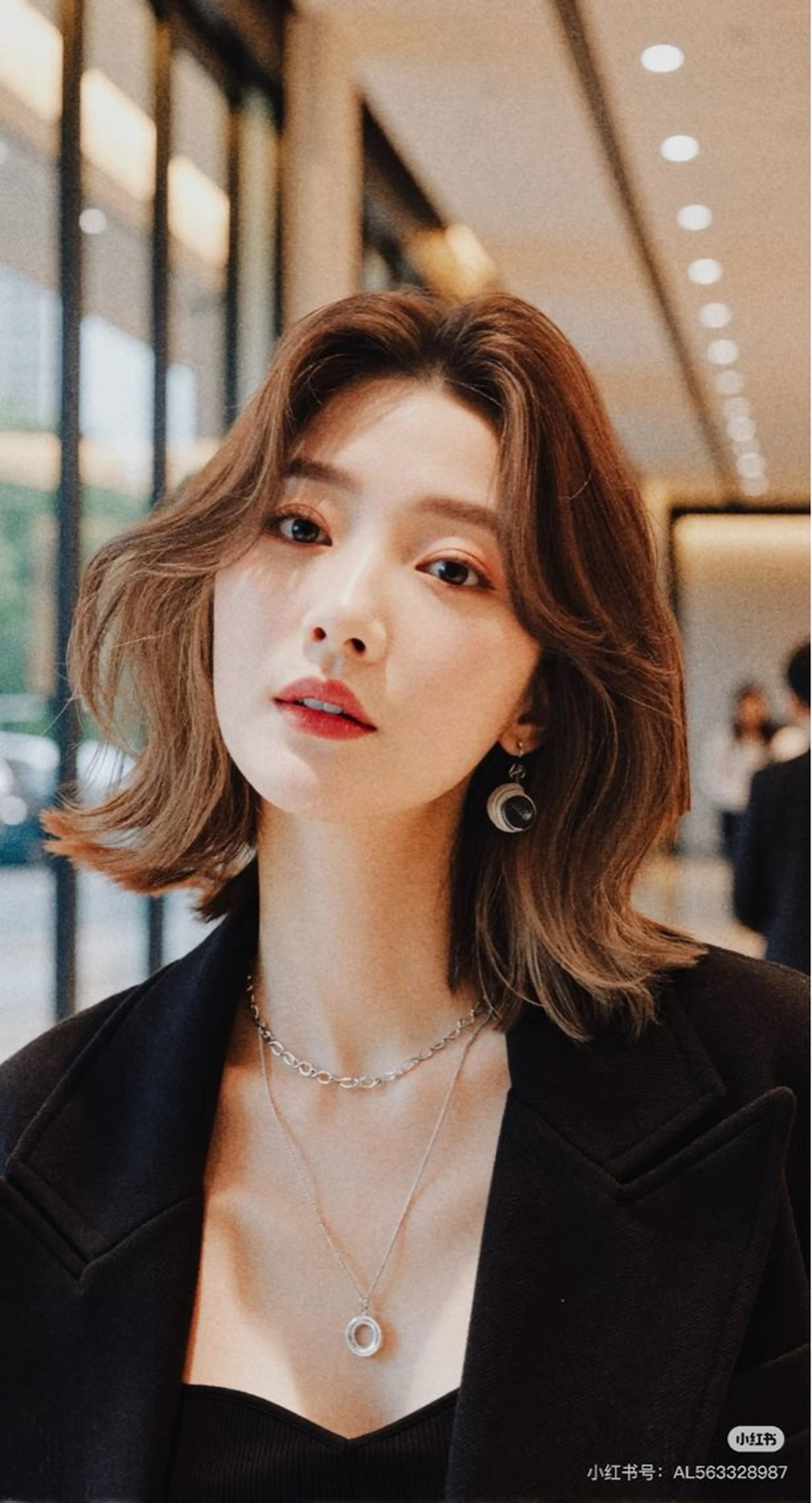 ミディアム GLanz 朱蒙のヘアスタイル