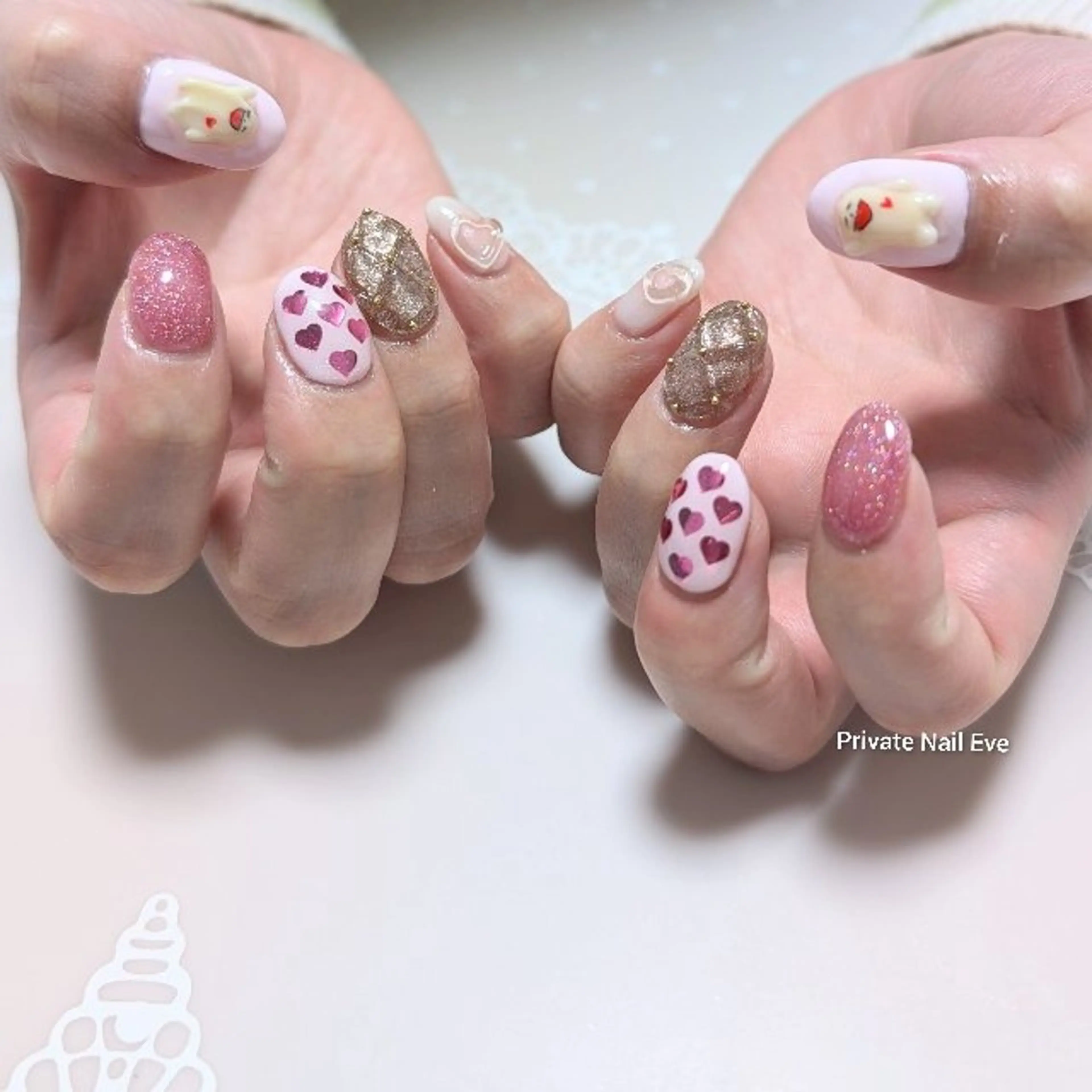 ネイル 持ち込み ハンドネイル ネイル junkoのネイルデザイン