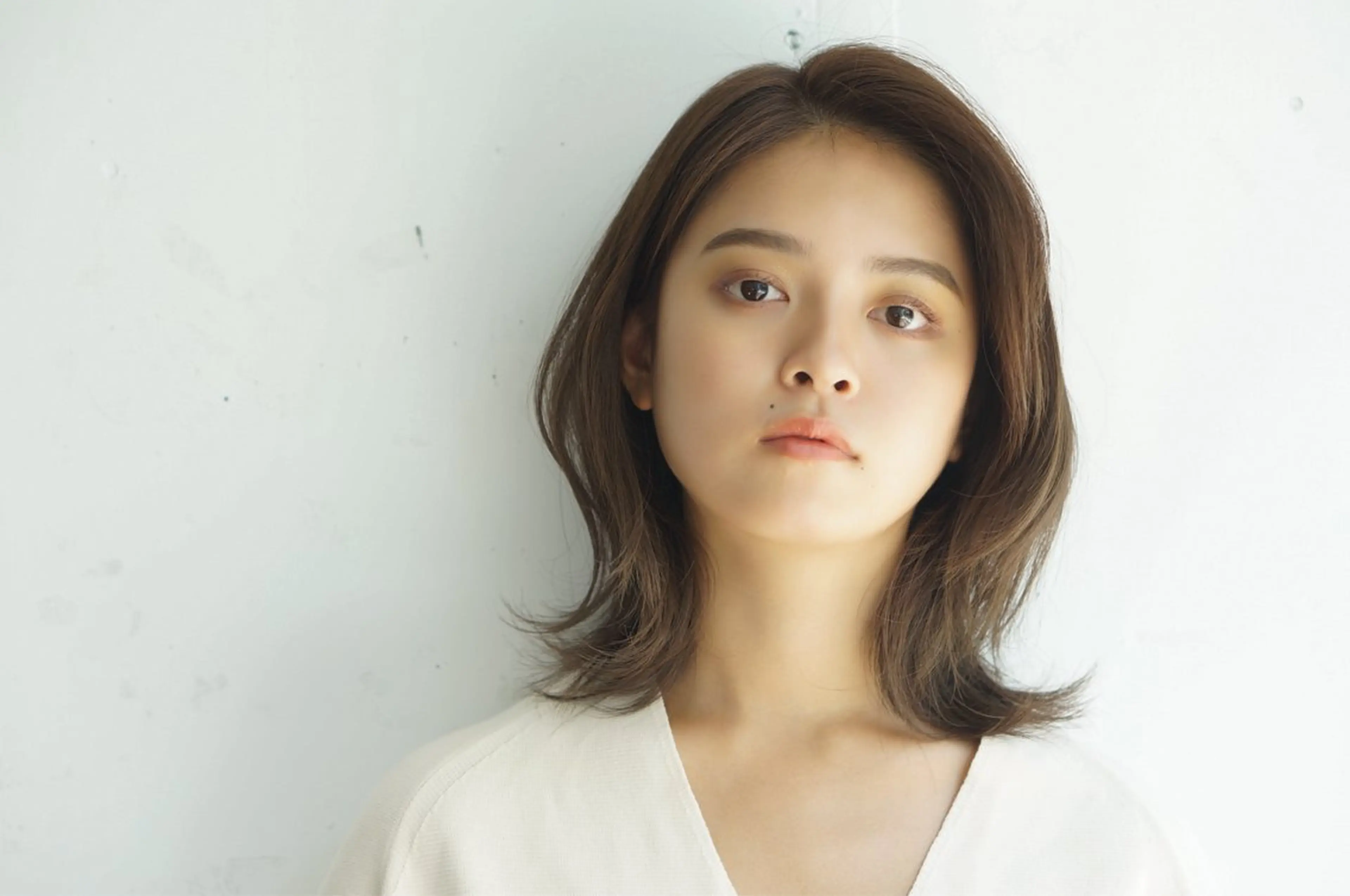 ミディアム 伸ばしかけ レイヤーカット 外ハネヘア カット 🌙似合わせカット/ 梅田🌙aiのヘアスタイル