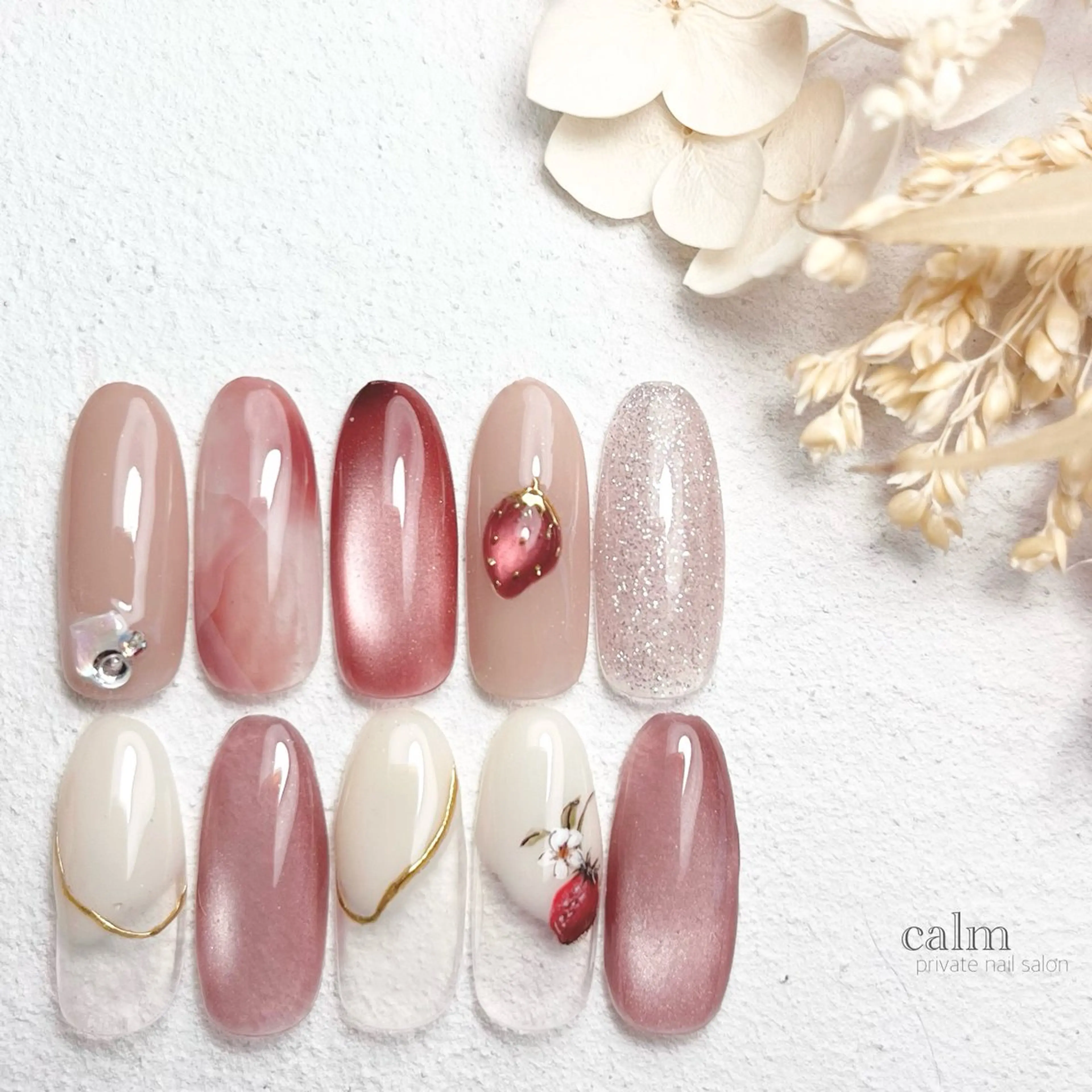 ネイル ハンドネイル calm 〔ｶｰﾑ〕のネイルデザイン