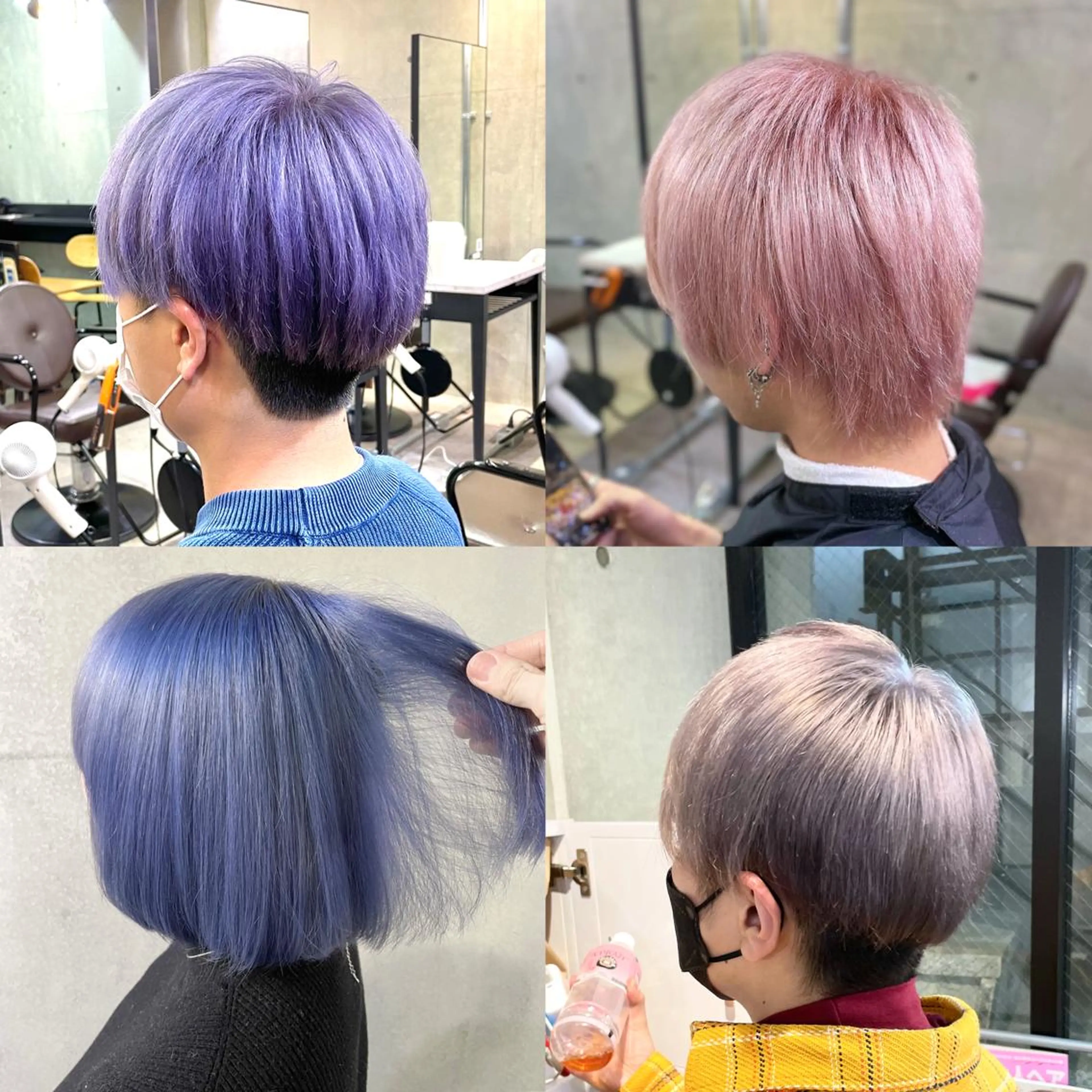 カラー 髪質改善/ブリーチ /長山遼太郎のヘアスタイル