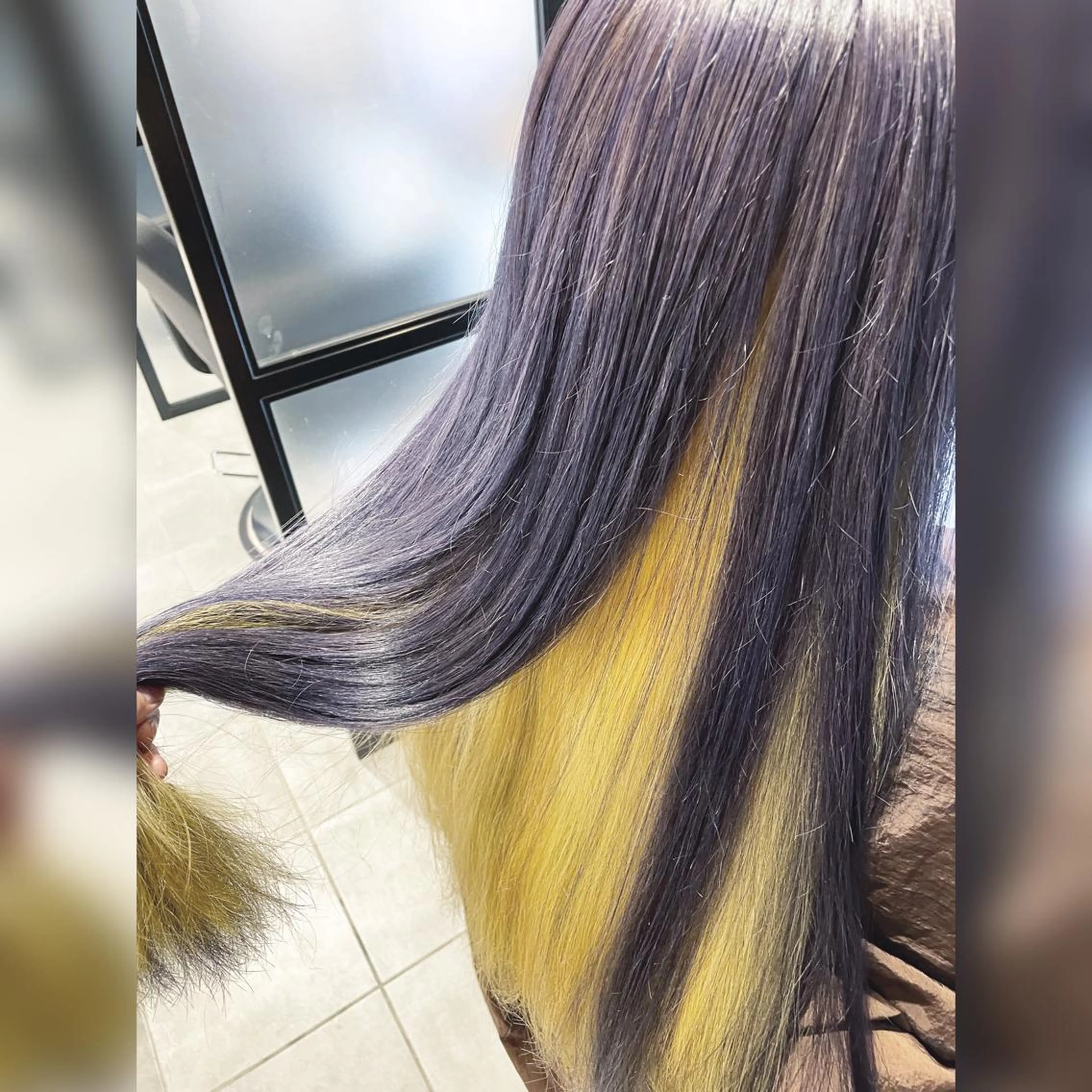 ロング カラー 宮下 弦也のヘアスタイル