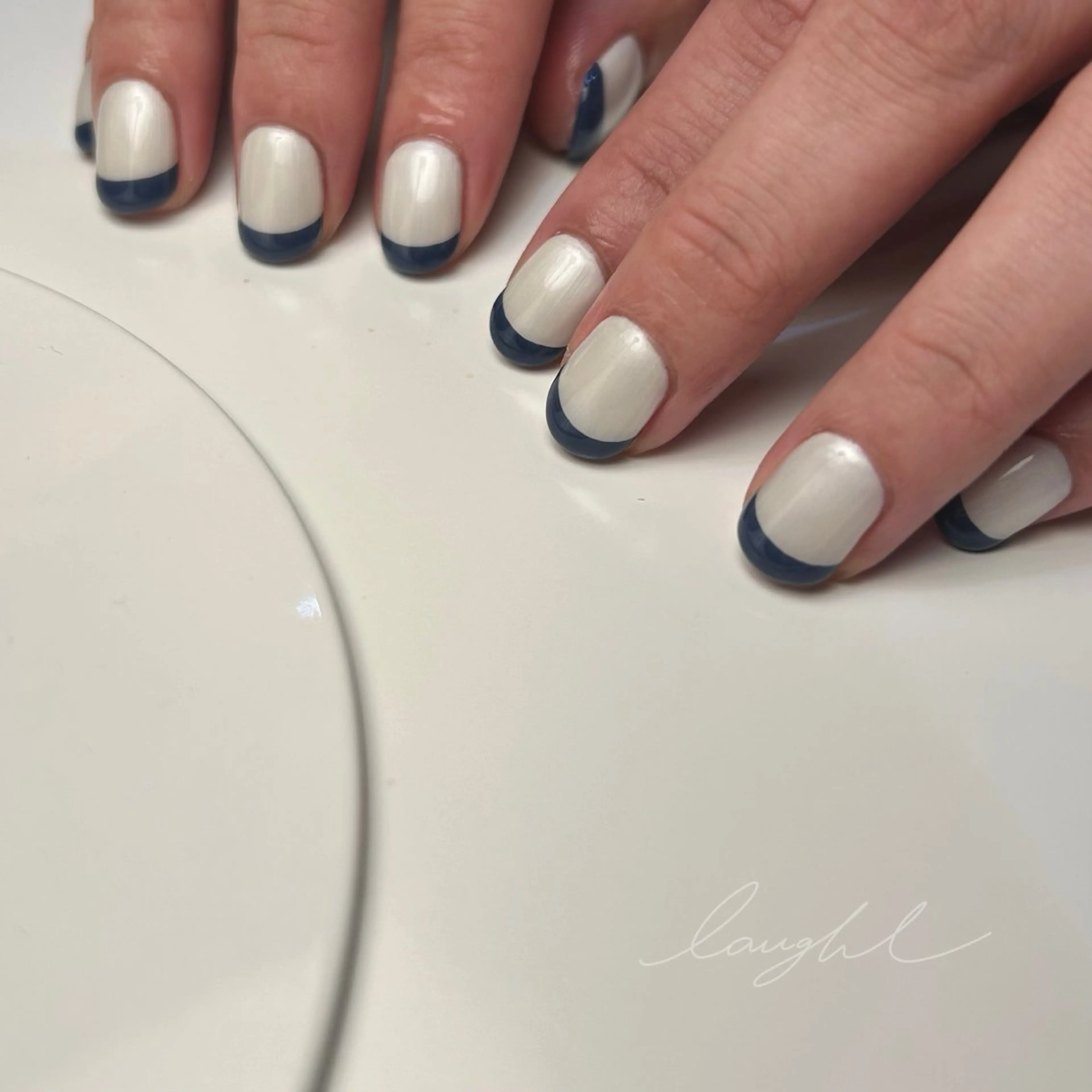 ネイル フレンチネイル Yumi 広尾|恵比寿ネイルのネイルデザイン