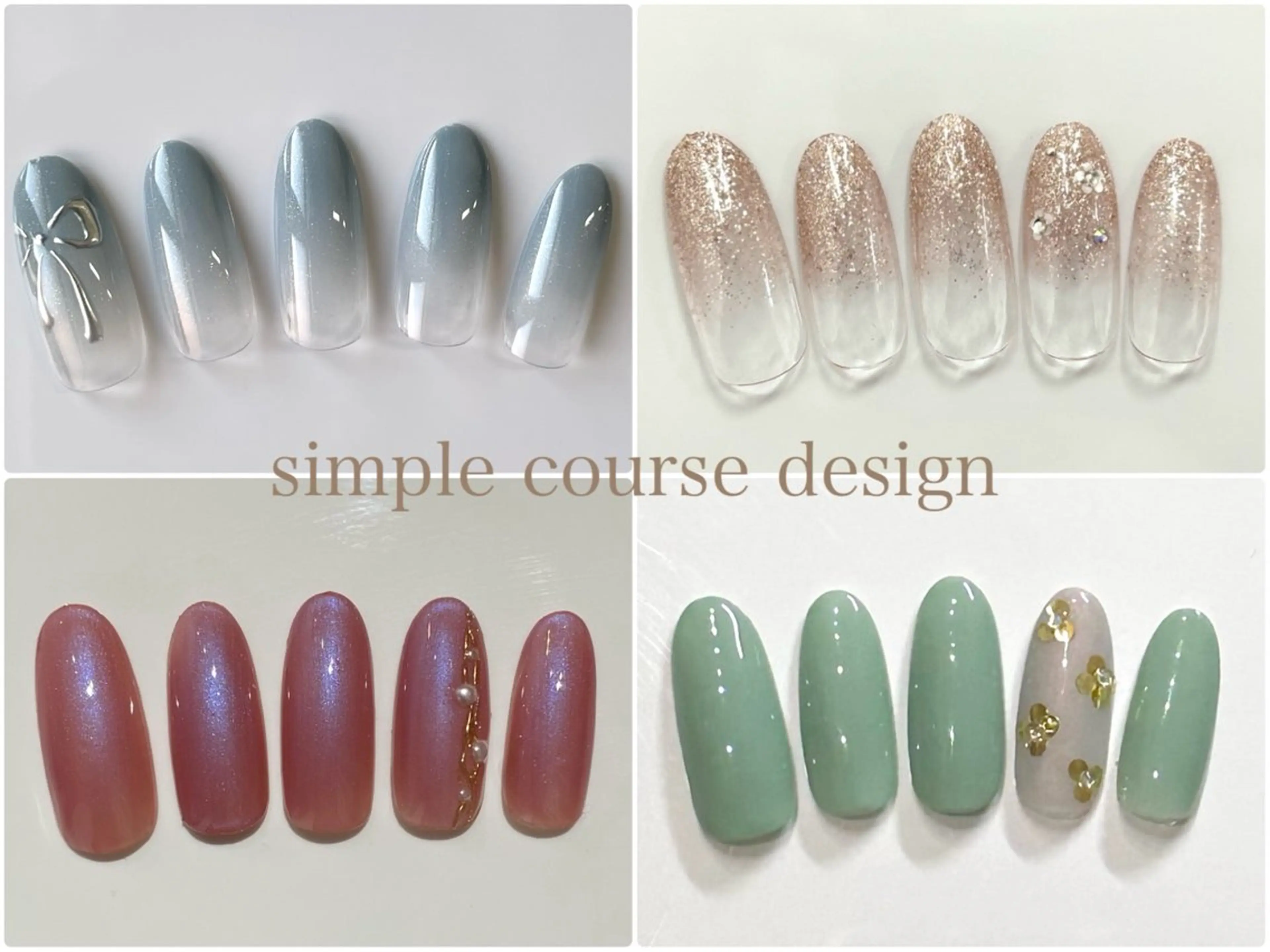 ハンド（オフなし）💅シンプルデザインコースの写真