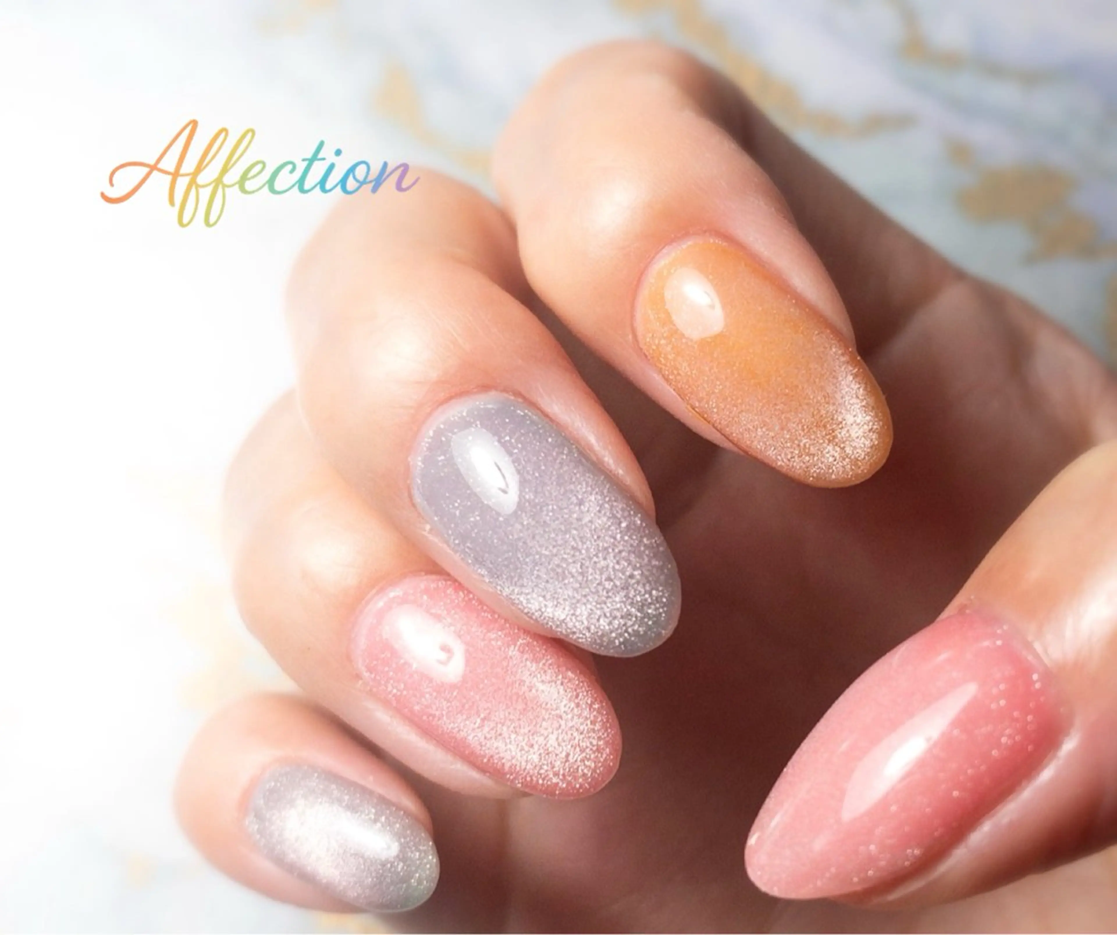 ネイル ハンドネイル affection 9のネイルデザイン