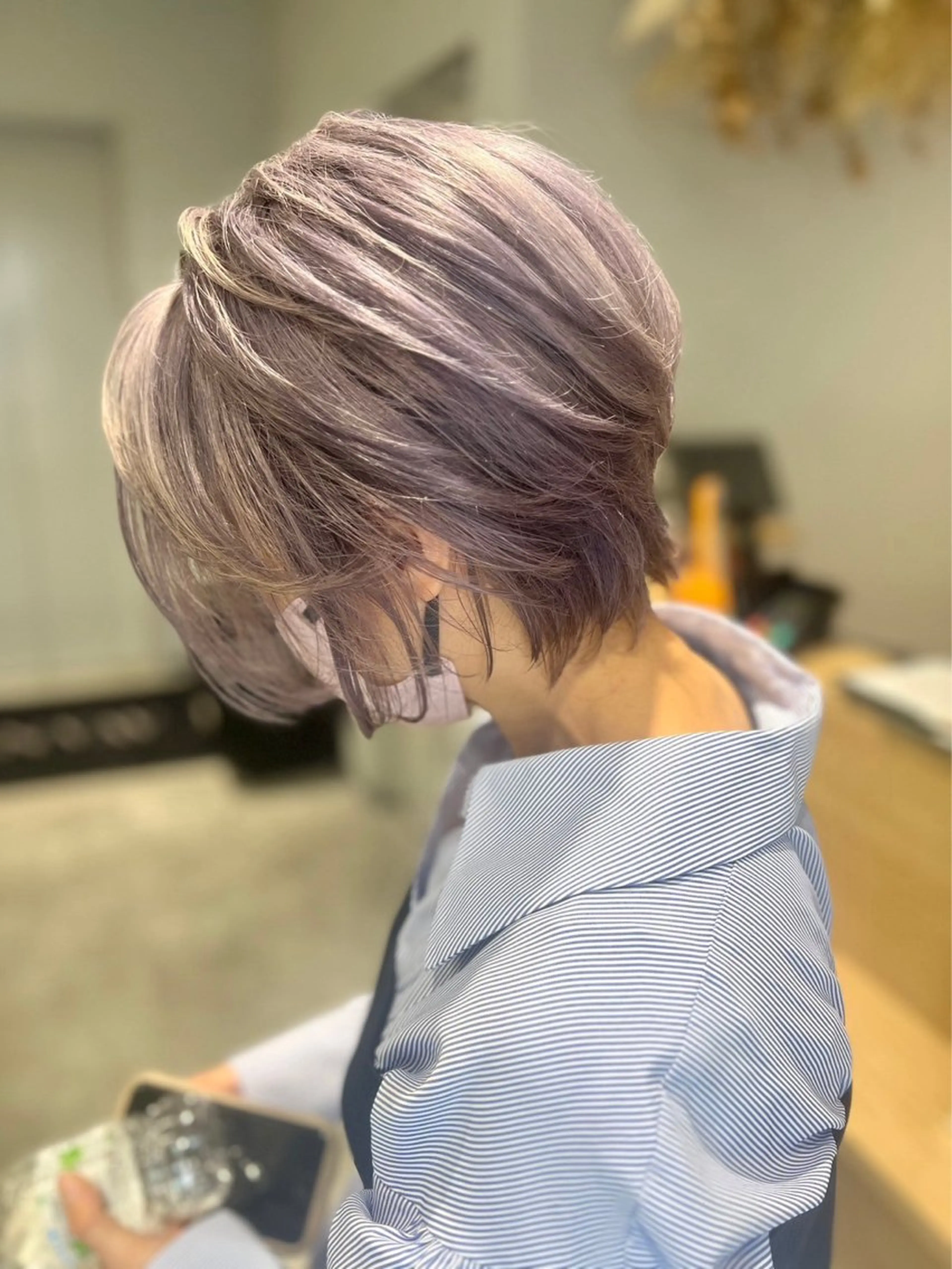 ショート カラー 髪質改善・艶カラー 加茂瑞希のヘアスタイル