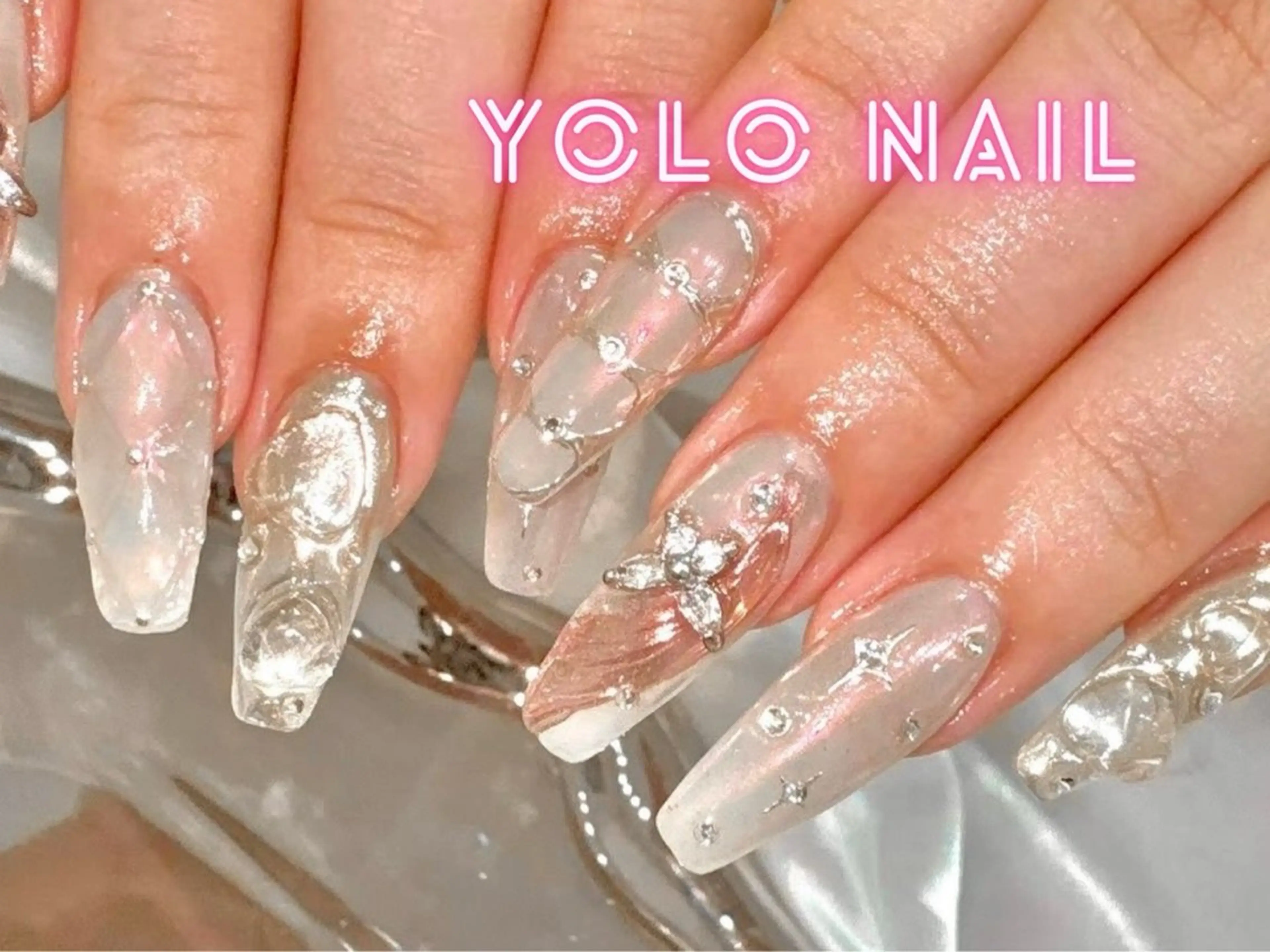 ネイル 持ち込み ハンドネイル YOLONAIL心斎橋店所属・田本 和音のネイルデザイン