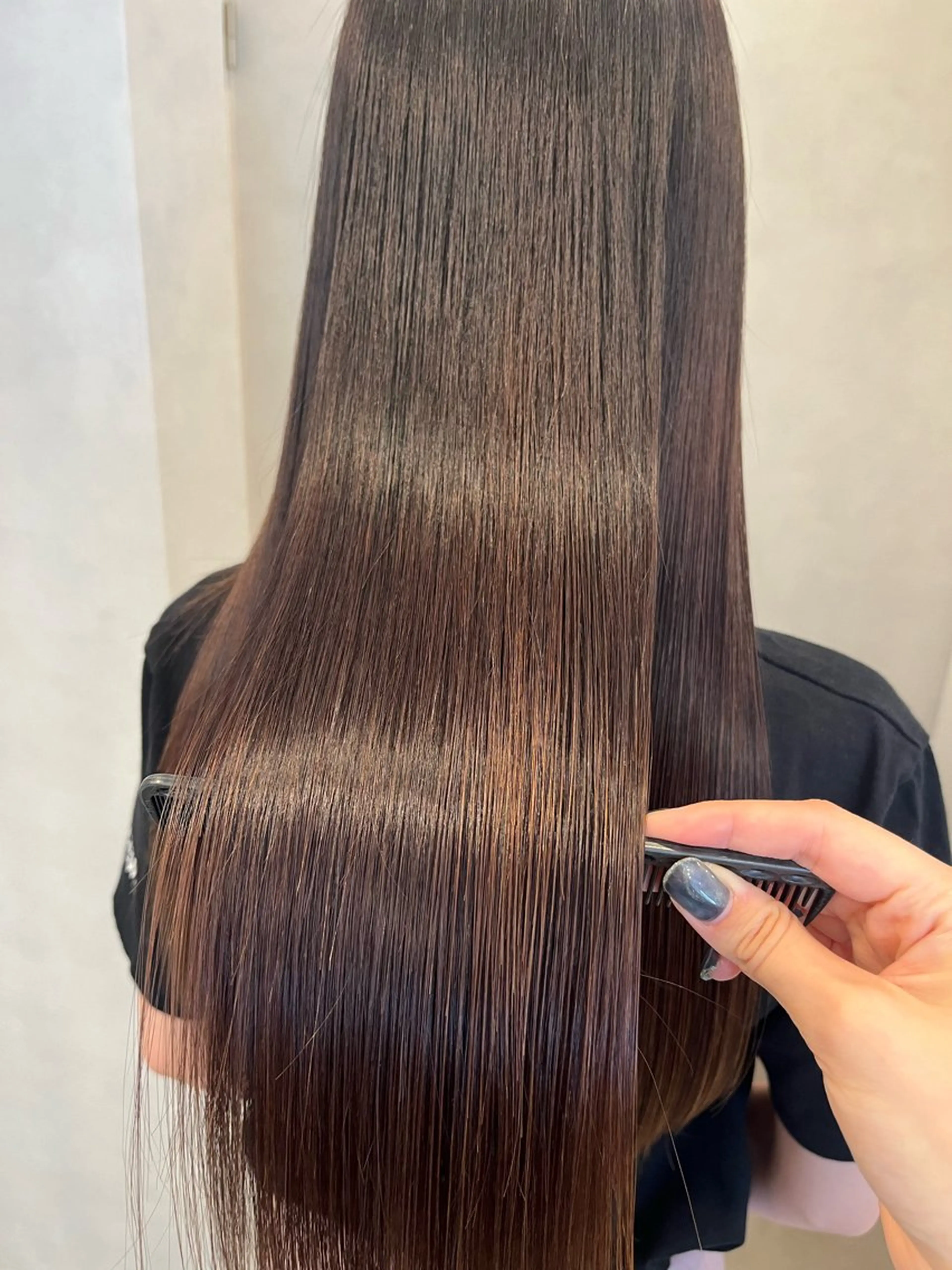 ロング 髪質改善 カット 縮毛矯正 Lita./ 大賀ひかり🧁🫧のヘアスタイル