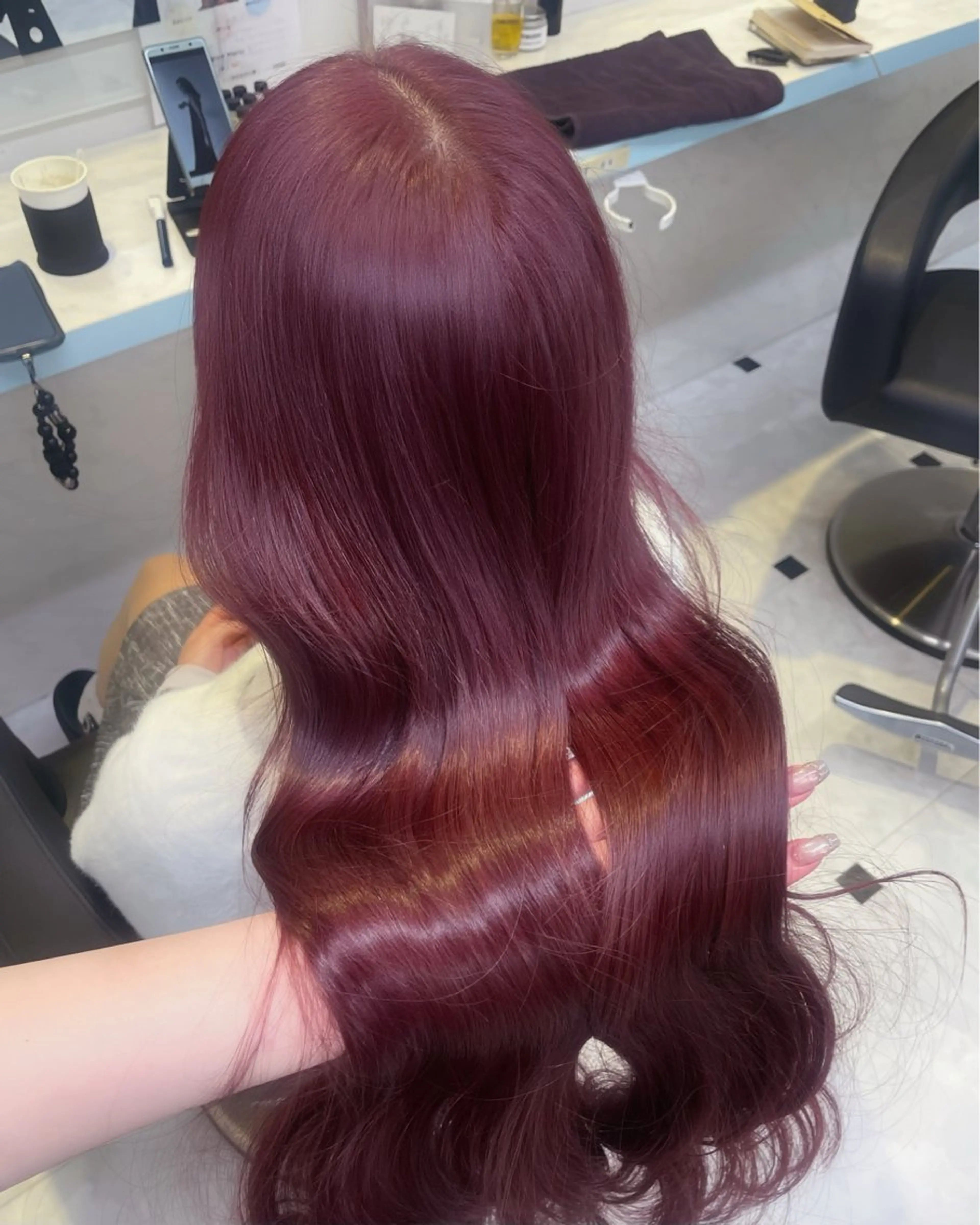 ロング カラー カット ヘアカラー Salowin池袋East 店3F所属・【美髪矯正/絹髪】 🎀hinano🎀のヘアスタイル