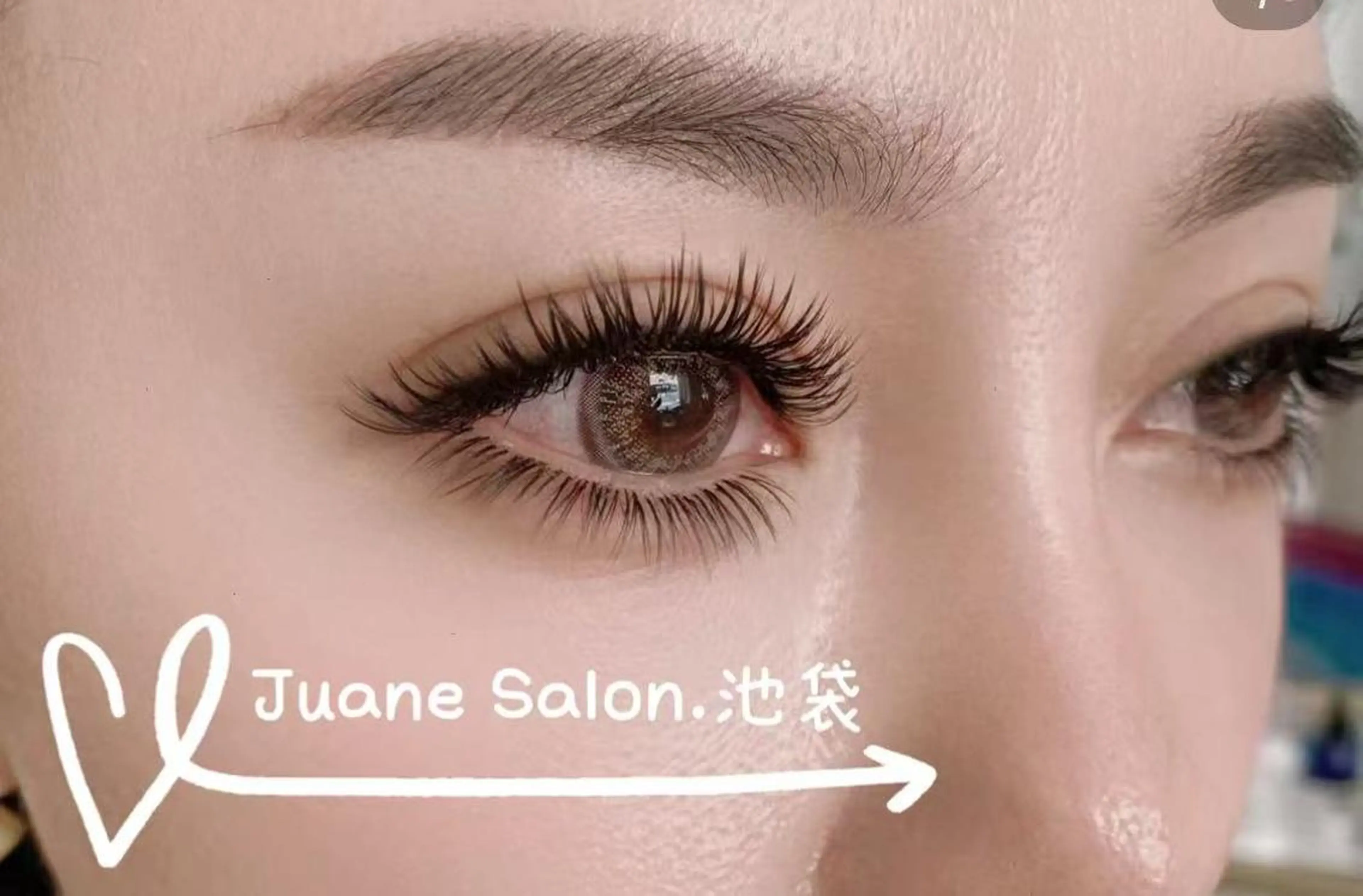 マツエク・マツパ JuaneSalon 🌟銀座店🌟のマツエク・マツパデザイン