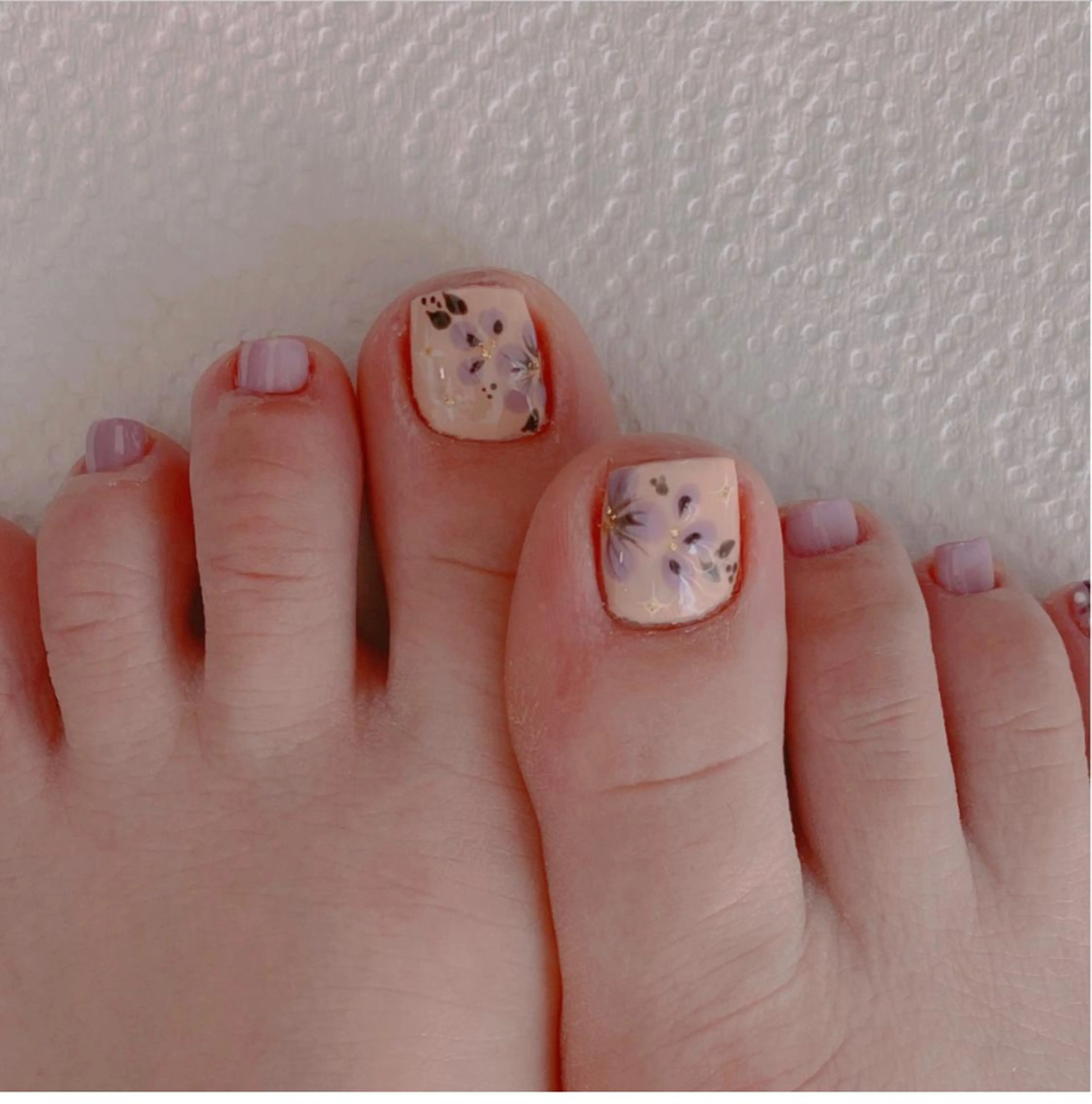 フットネイルの写真