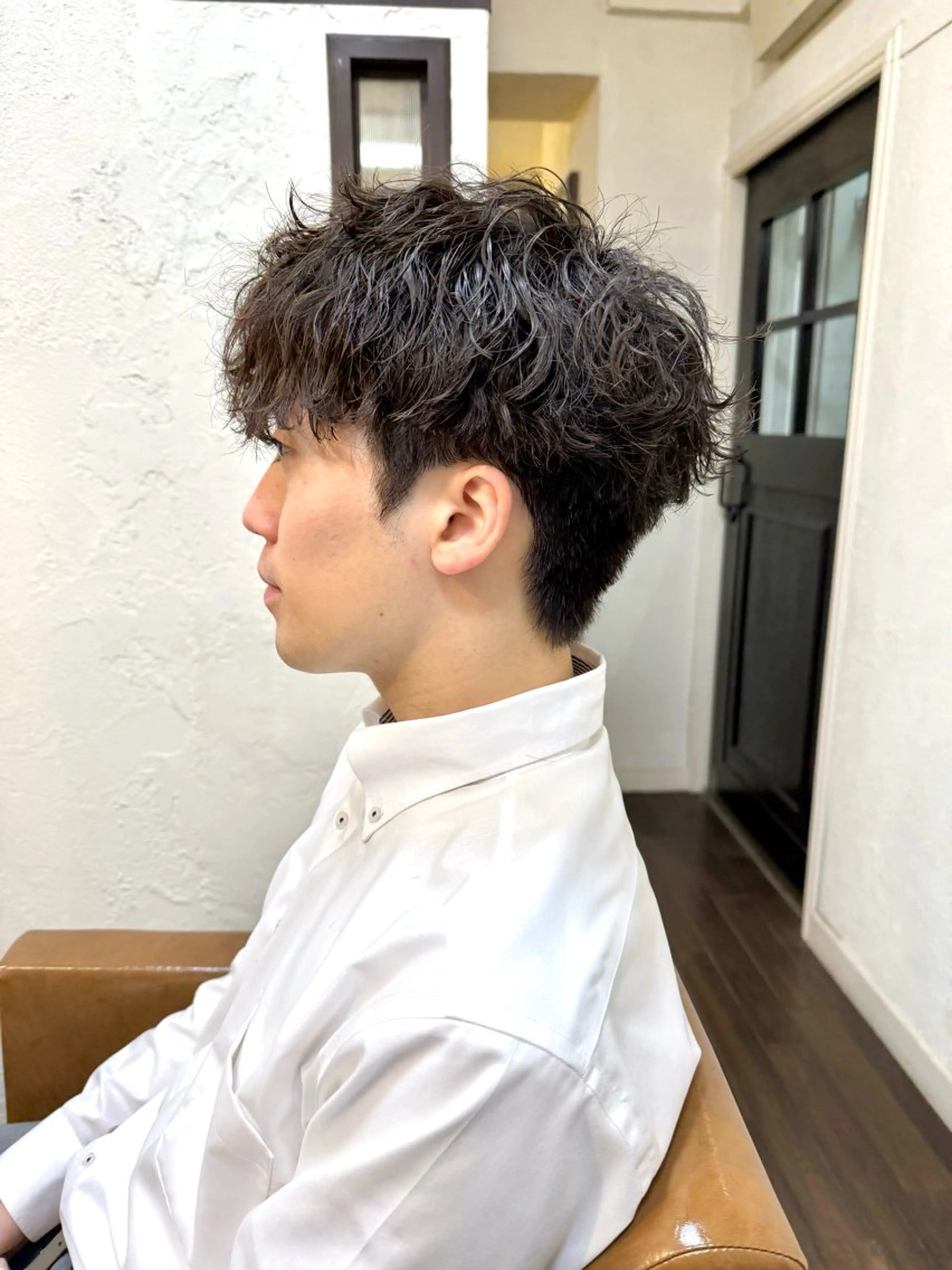 ショート パーマ メンズ メンズ/スパイキー ショート/isseyのヘアスタイル