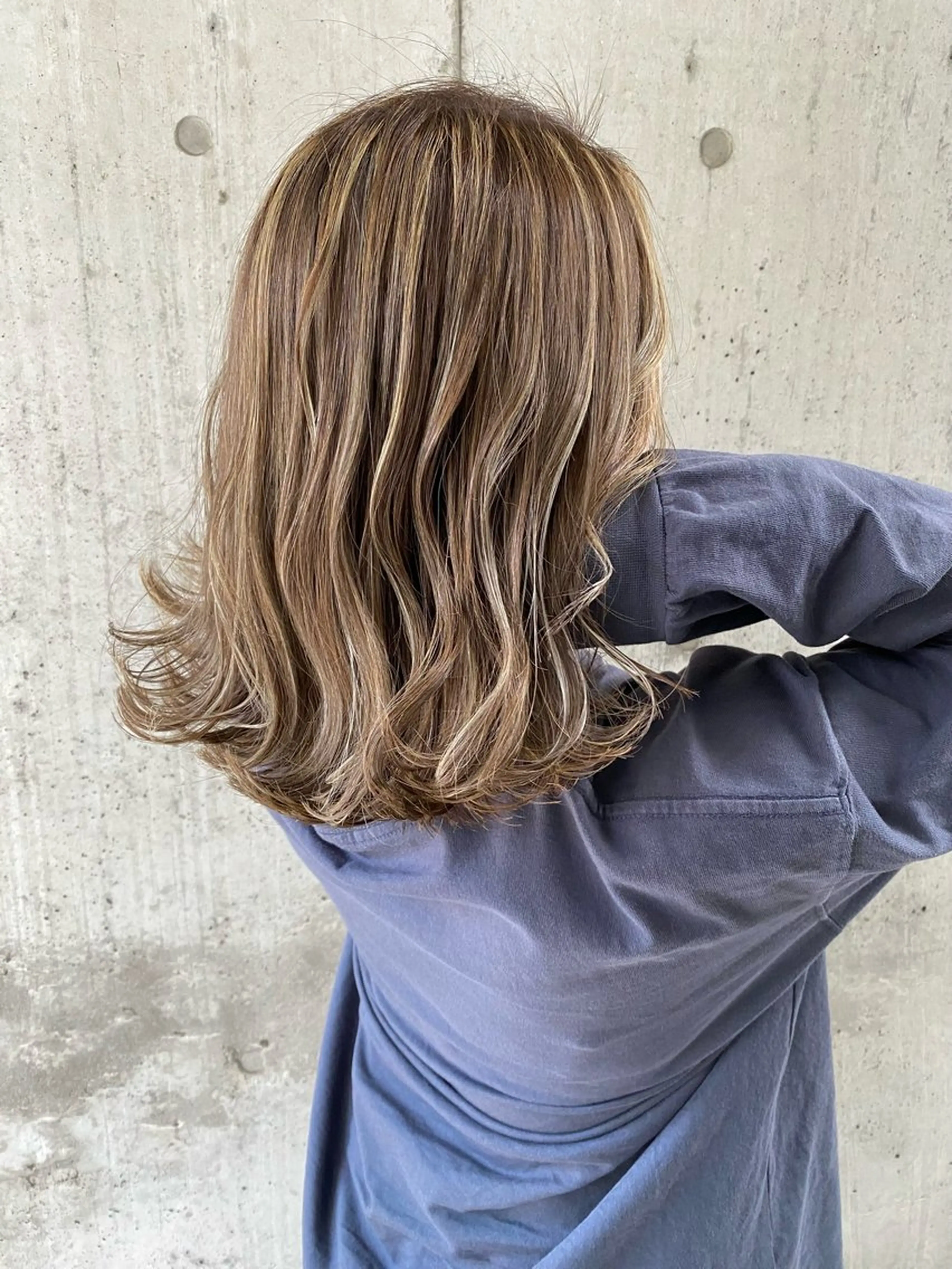 【追加メニュー】ハイライト(ブリーチあり)の写真