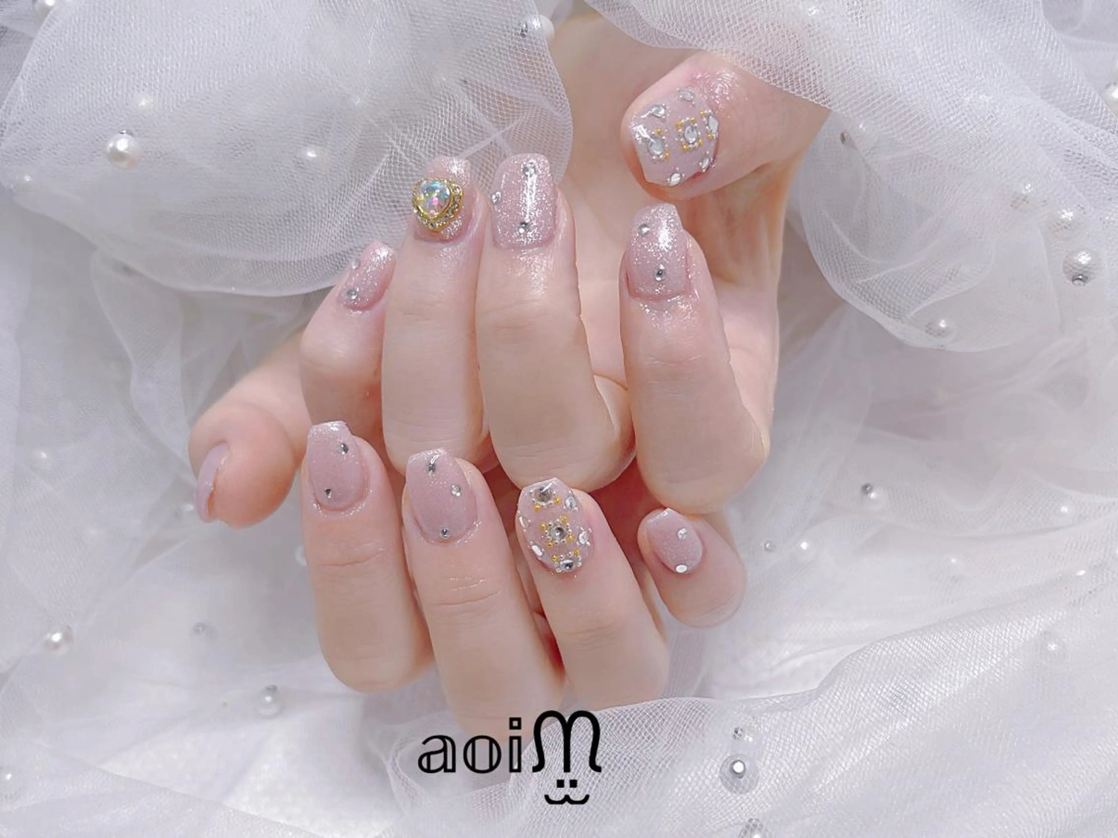 ネイル 葵うさぎ所属・葵うさぎ AIのネイルデザイン