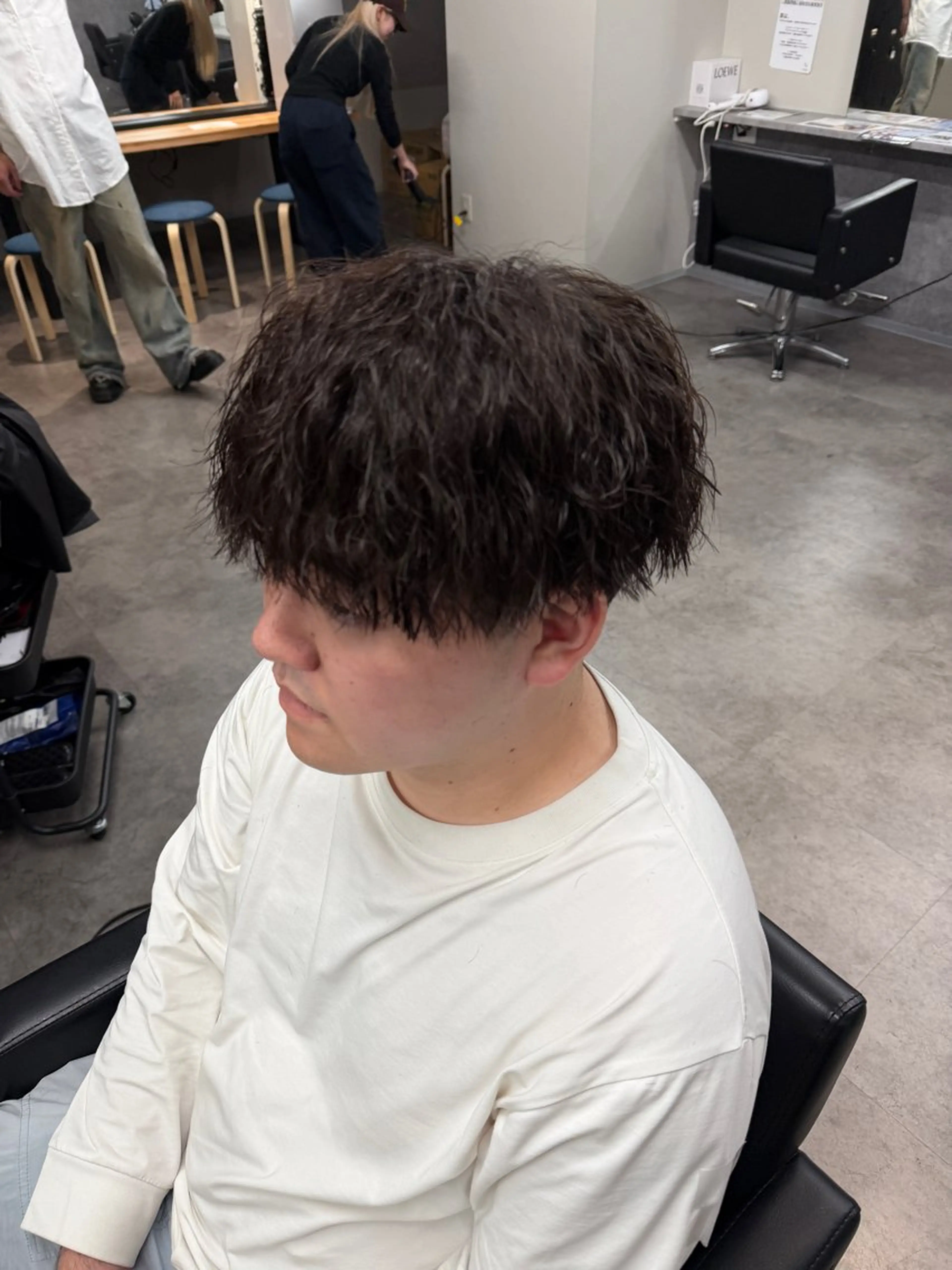 パーマ カット パーマ トリートメント シャドウパーマ/立川 メンズ/コタロウのヘアスタイル