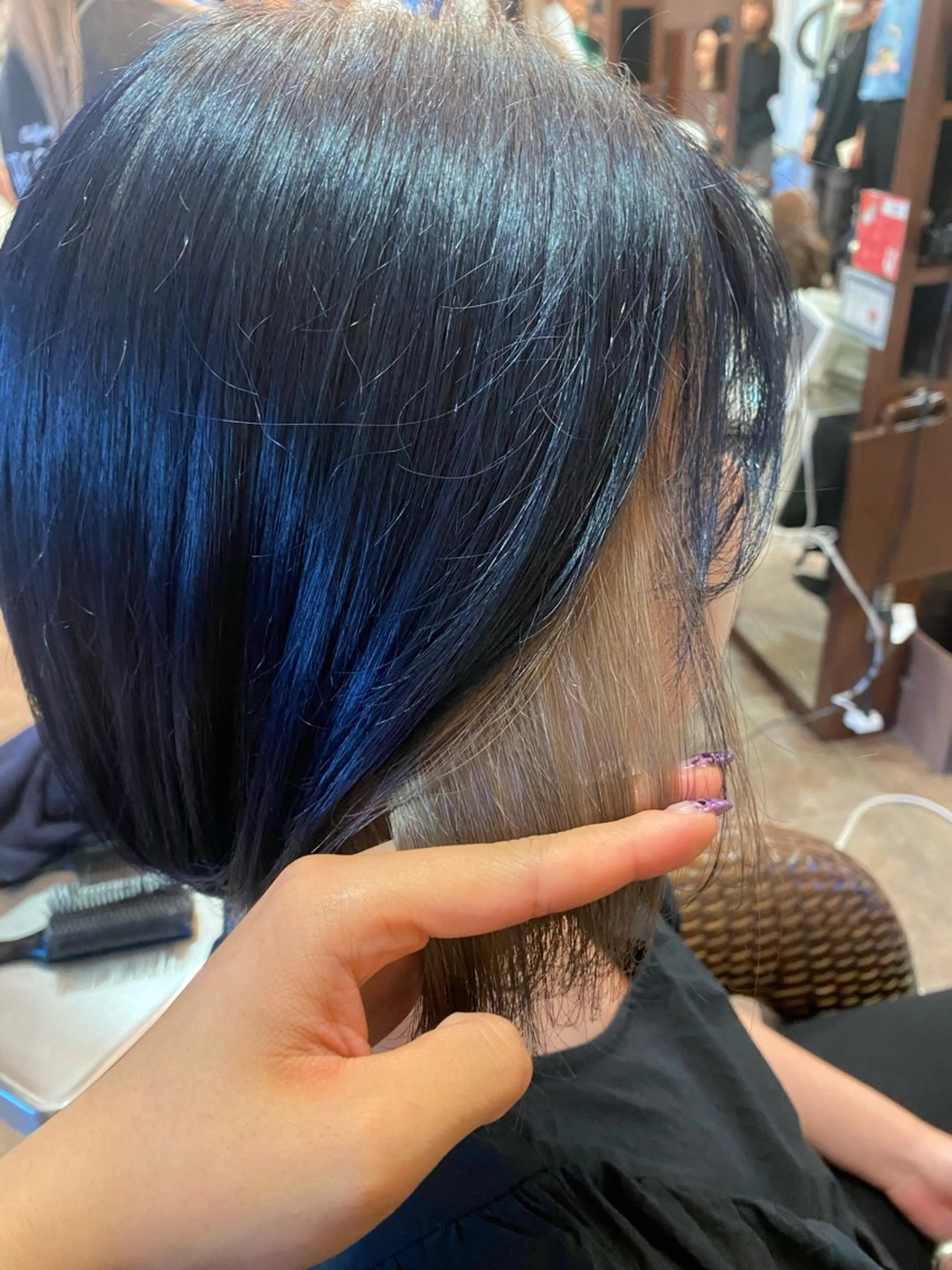 《インナー》《イヤリング》カラー🌈➕大人気❣️オージュア2stepトリートメント付き︎💕︎︎の写真