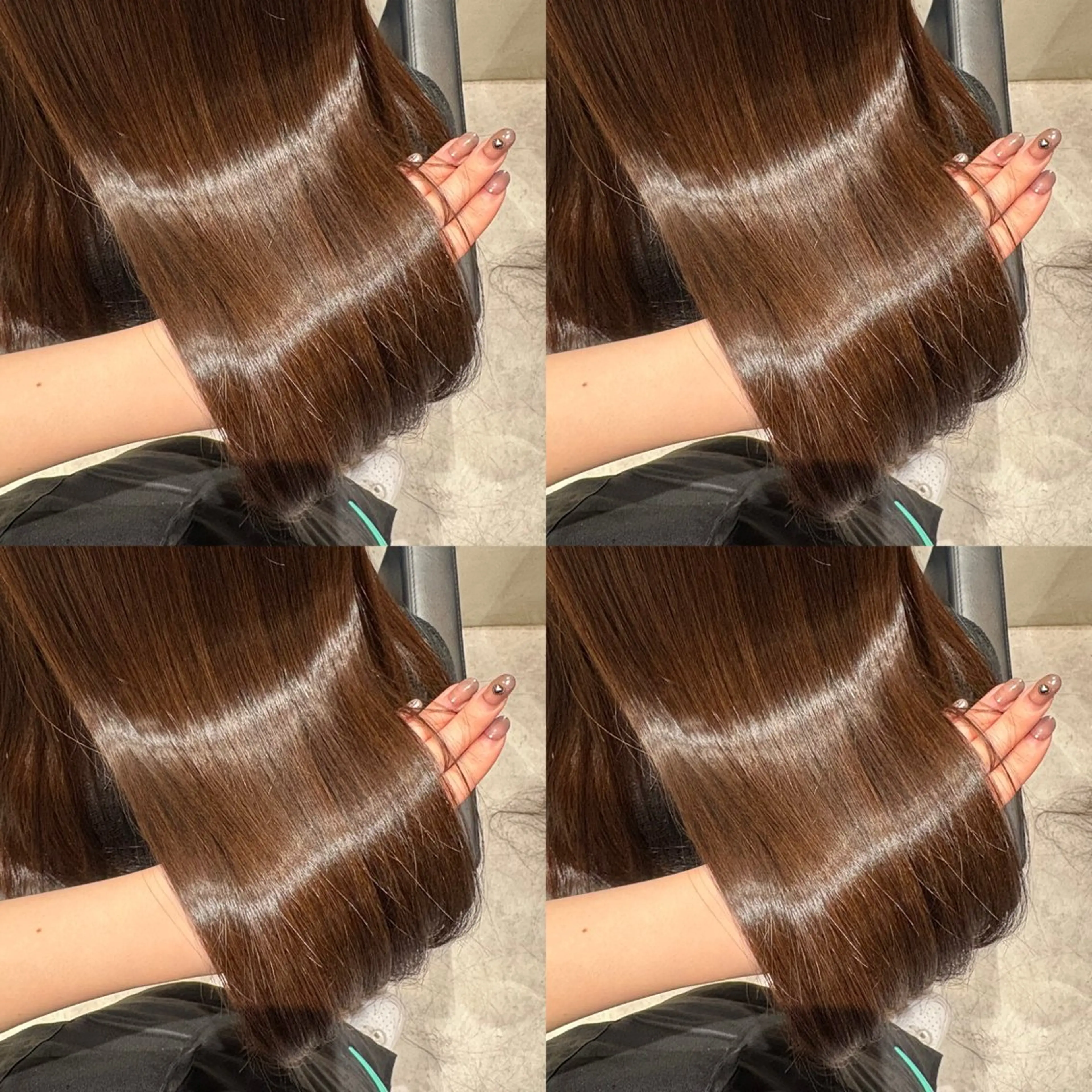 セミロング カラー ヘアカラー トリートメント Minami. 🩵 再現性特化ヘアのヘアスタイル