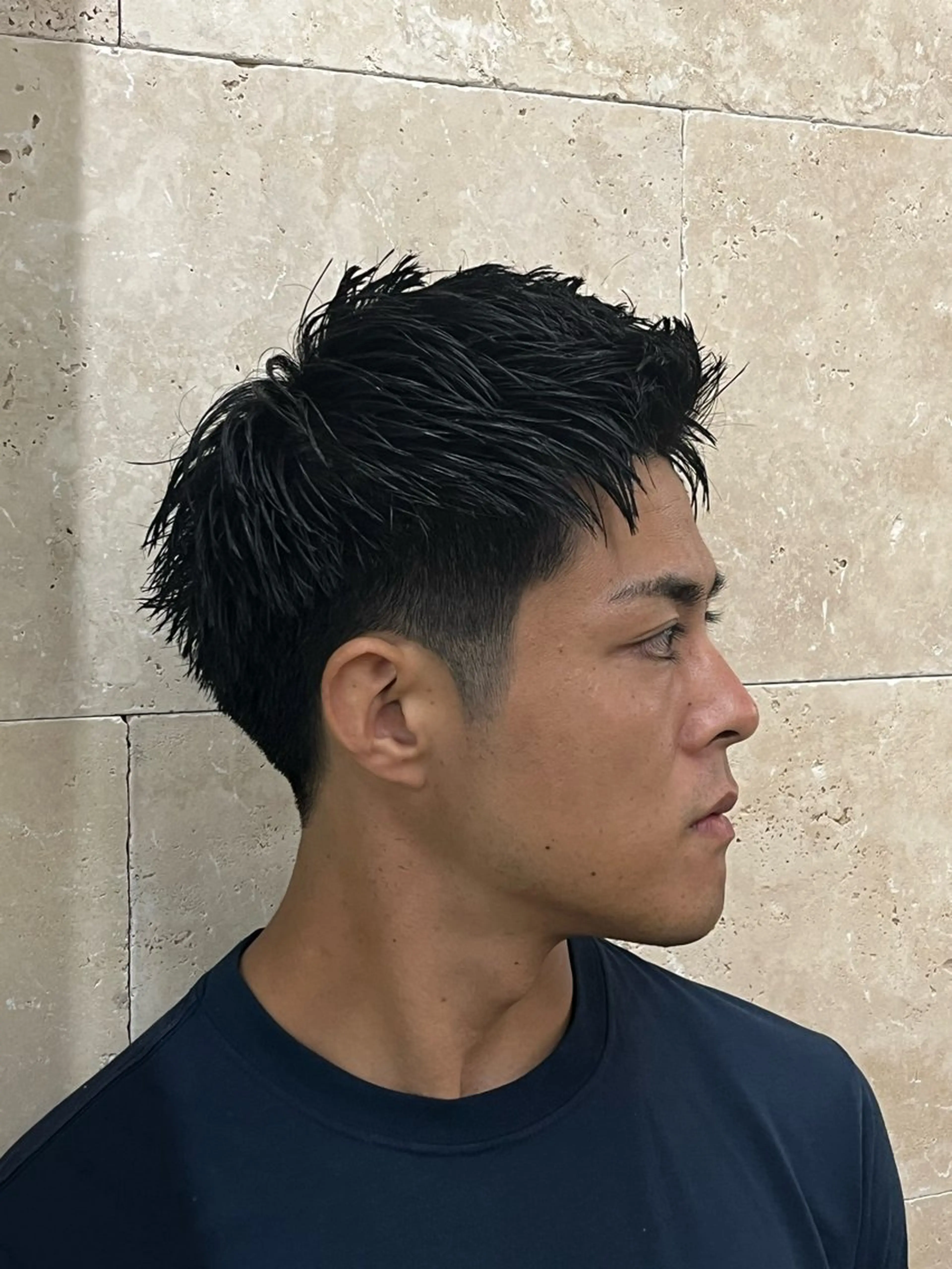 ショート ヒロ銀座barber shop 難波所属・つつみうち ふわりのヘアスタイル