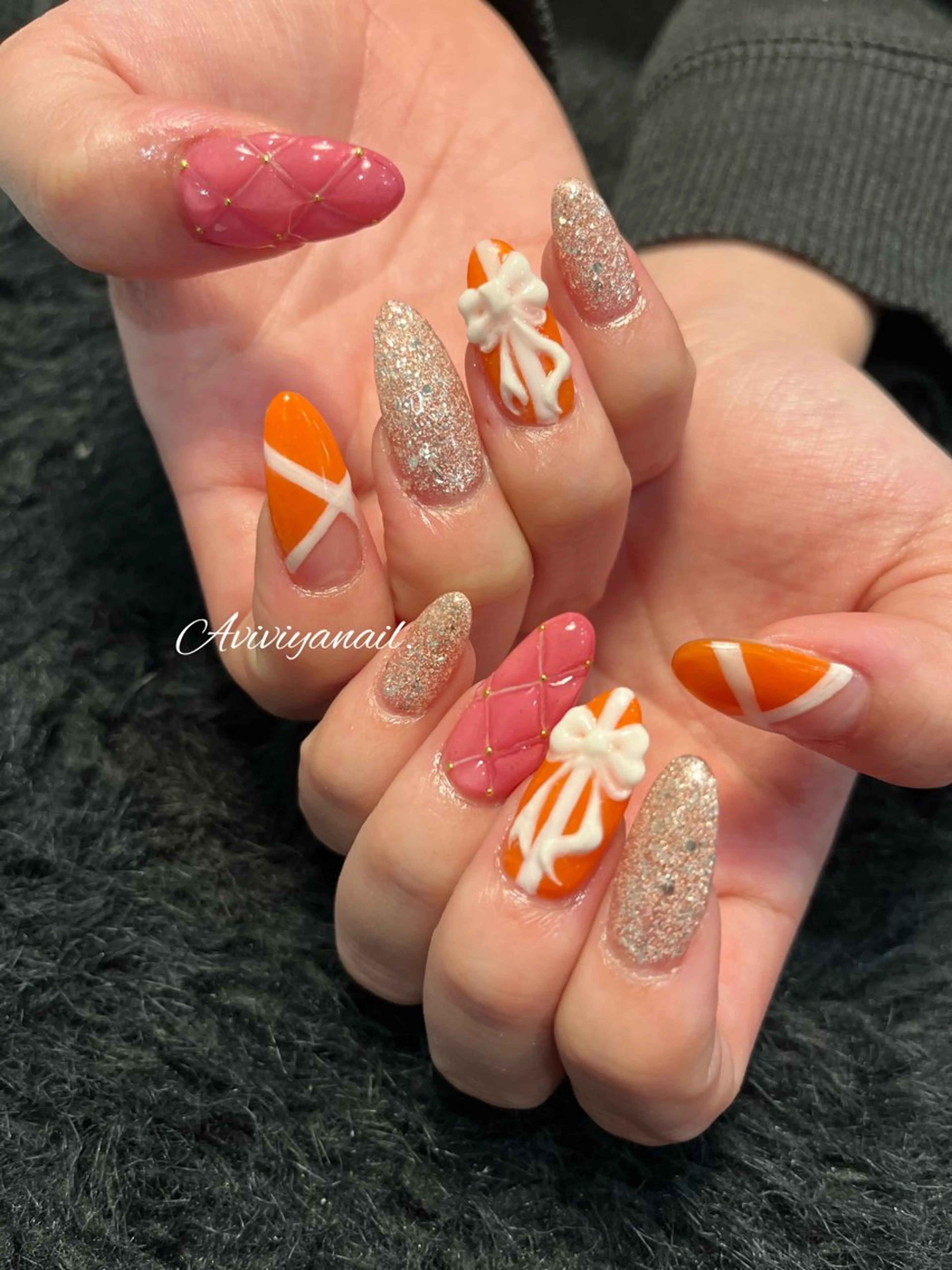 ネイル AviviyaNail所属・kubo ayaのネイルデザイン